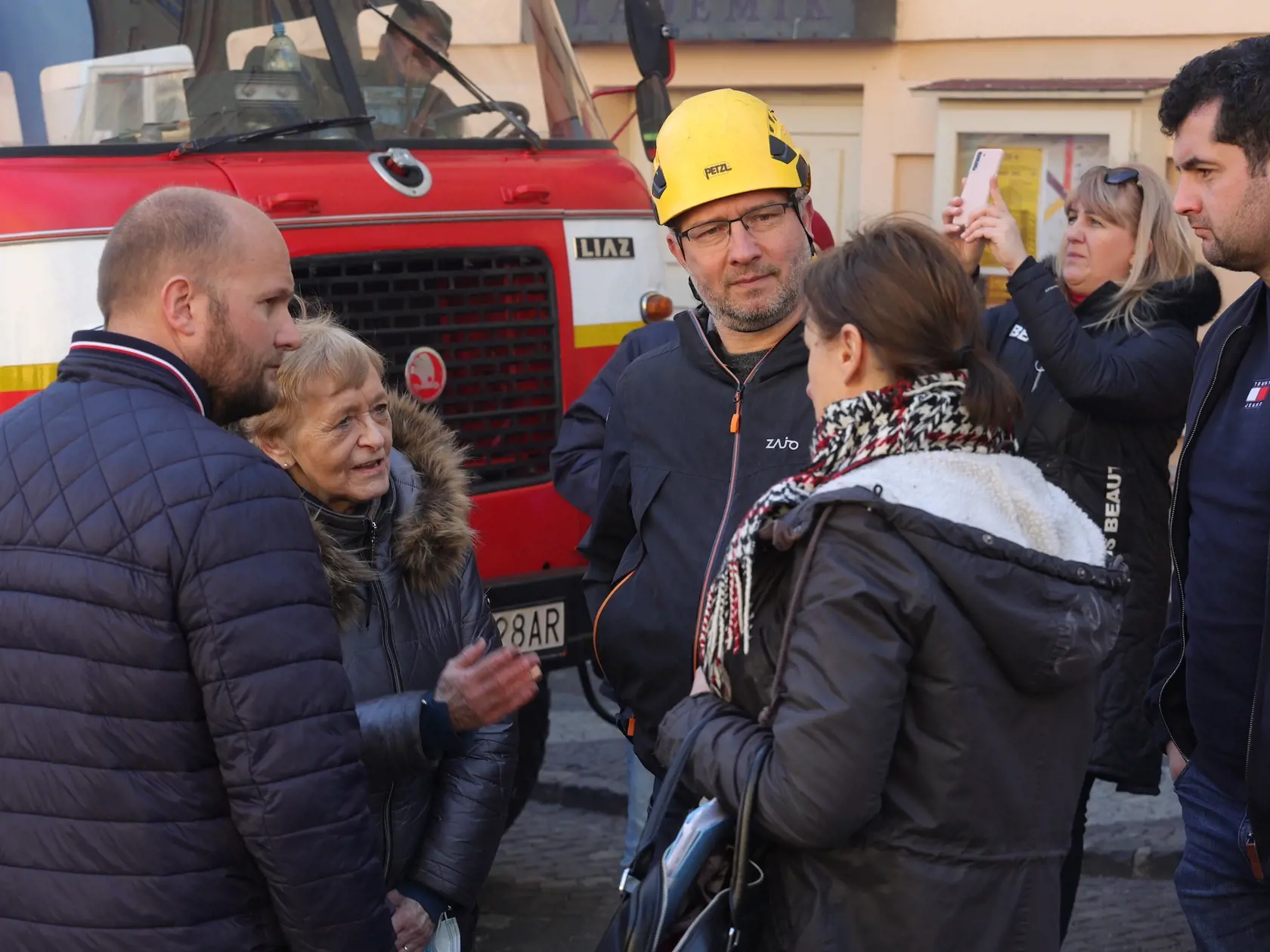 Jaroslav Naď, Nadežda Babiaková a riaditeľka SBM Zuzana Denková.