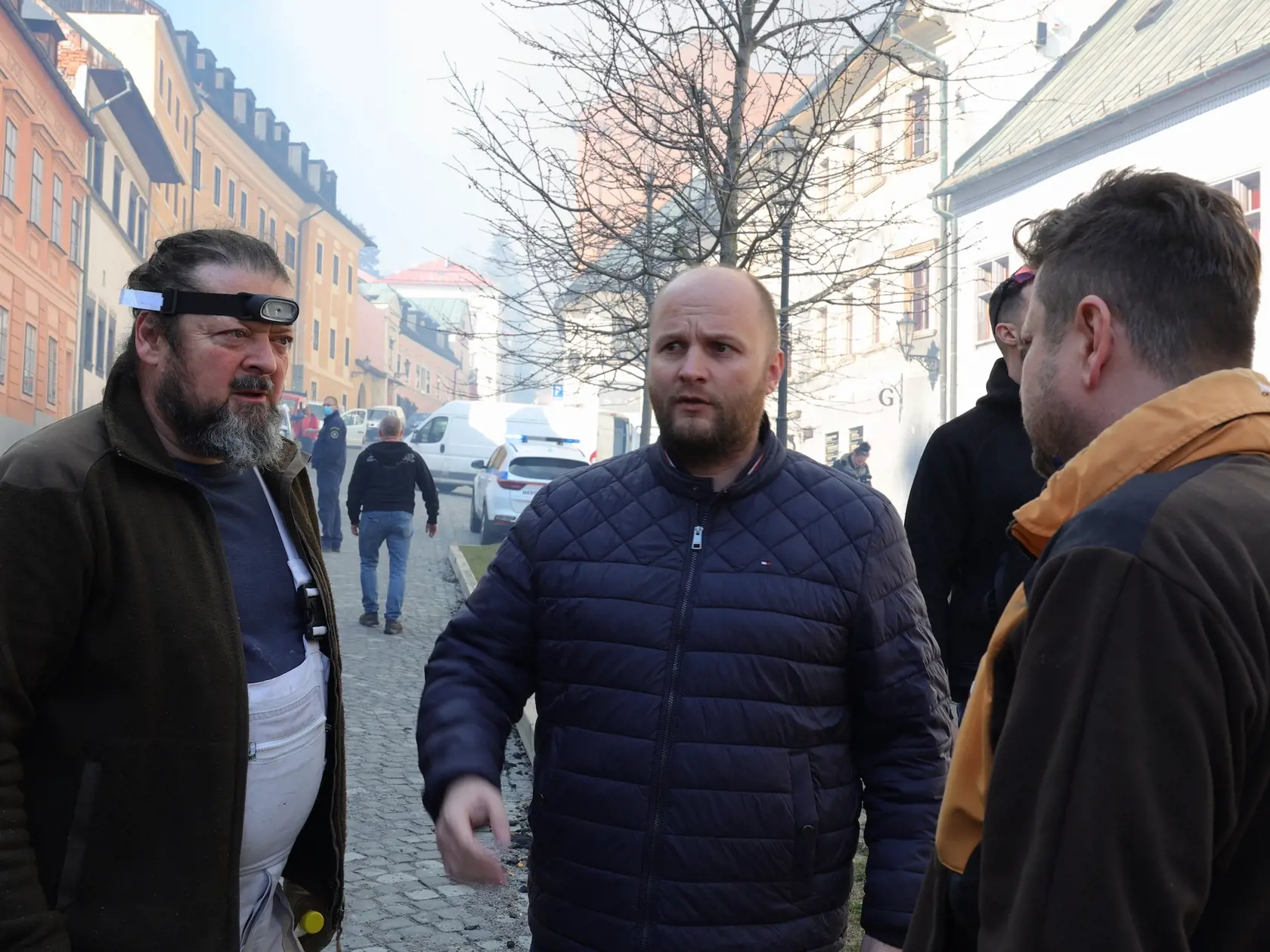 Jaroslav Naď s vicežupanom BBSK Mikulášom Pálom.
