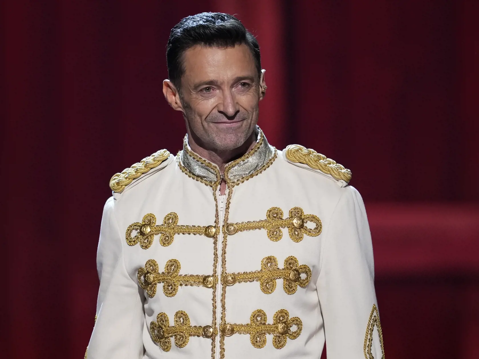 Na snímke austrálsky herec Hugh Jackman vystupuje na 75. ročníku udeľovania cien Tony Awards v Radio City Music Hall v New Yorku 13. júna 2022. FOTO TASR/AP