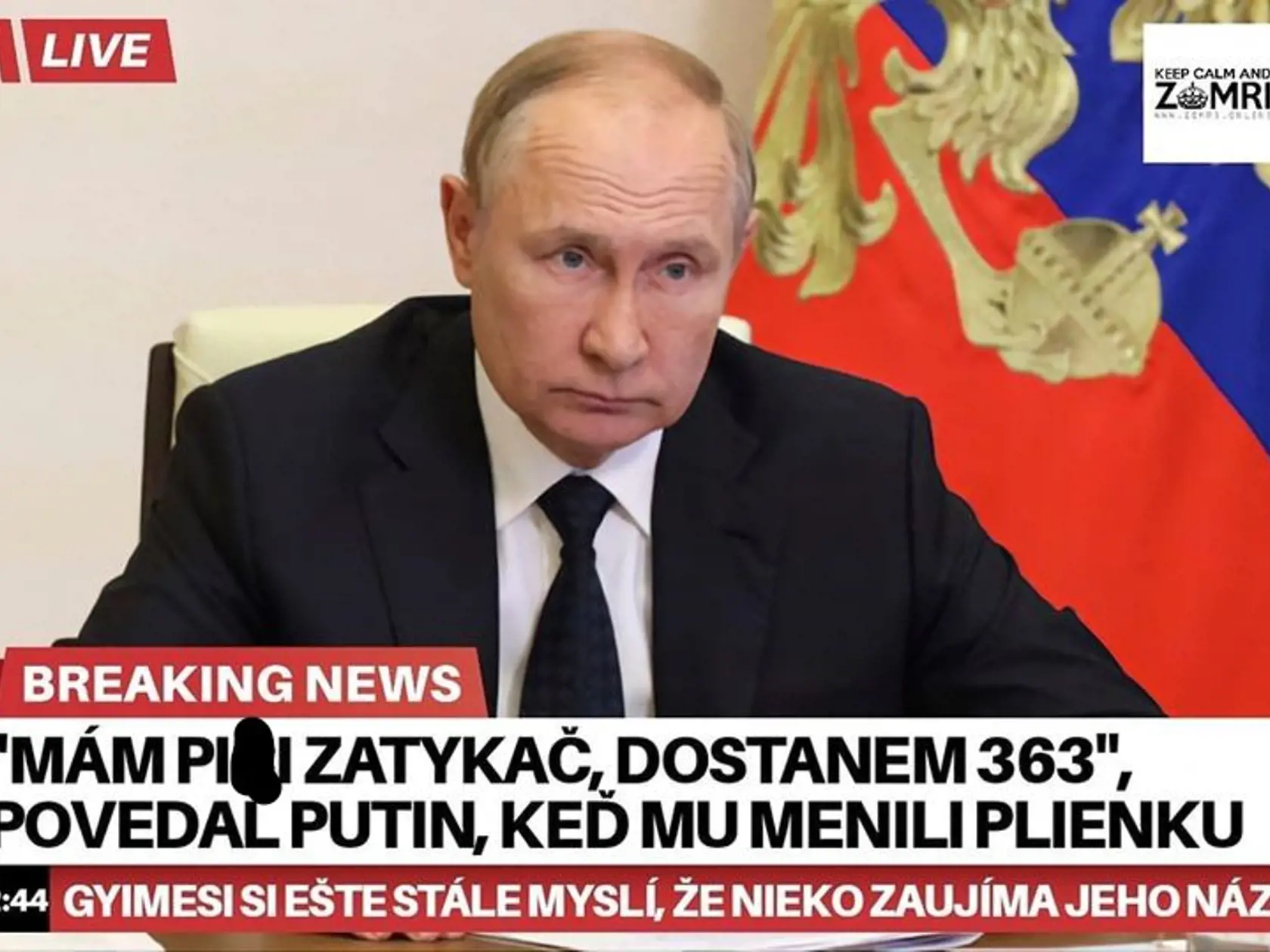 Medzinárodný trestný súd obvinil Vladimira Putina z vojnových zločinov.
