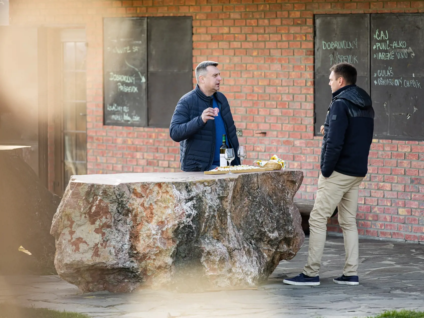 Tomáš Taraba a Andrej Danko na rokovaní o spolupráci vo voľbách 2023.
