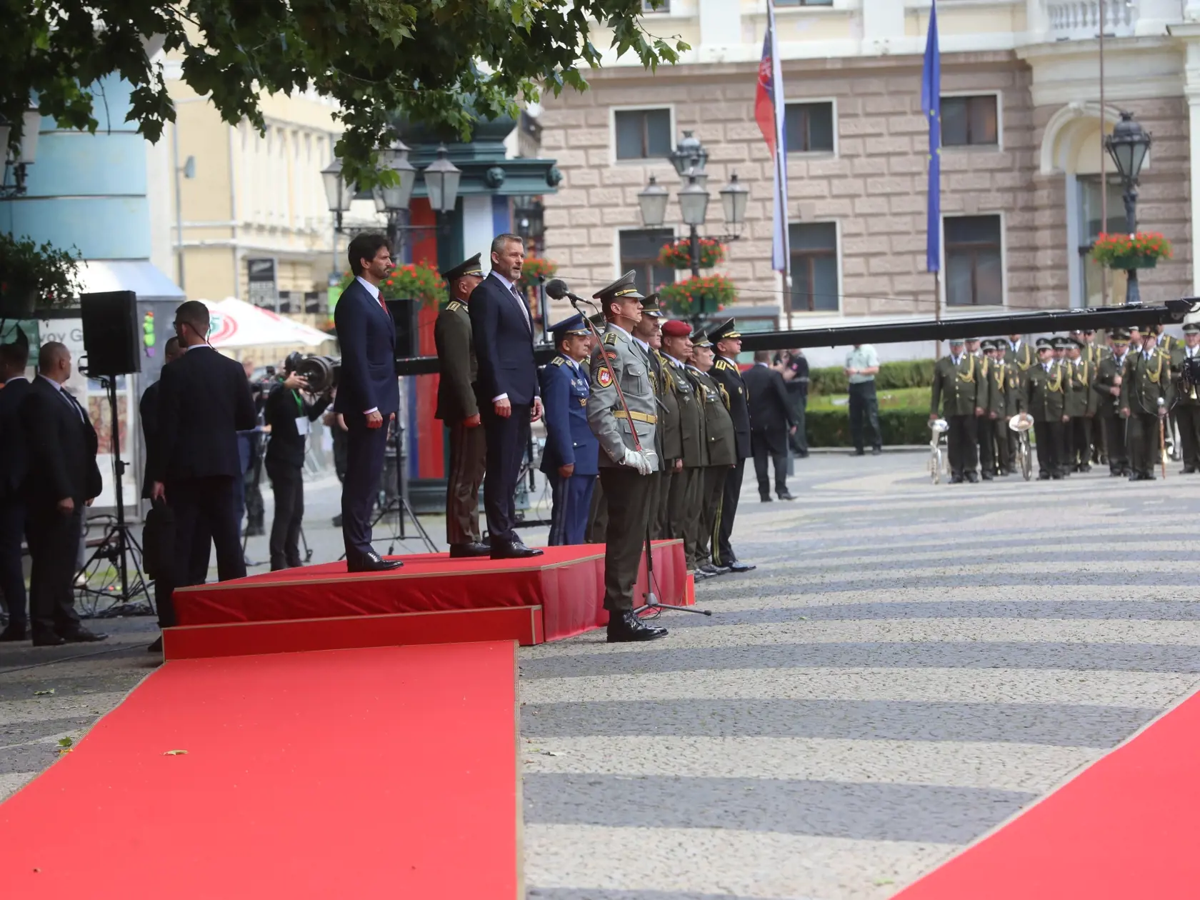 Inaugurácia Petra Pellegriniho za prezidenta Slovenskej republiky.