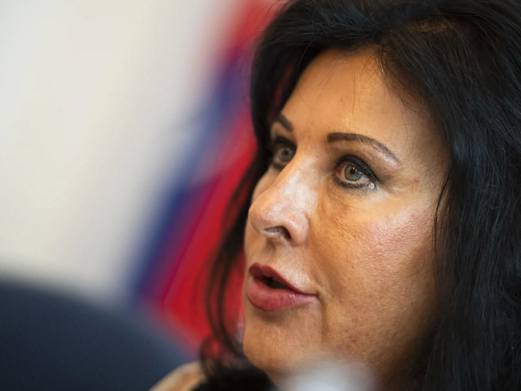 Na snímke prvá námestníčka generálneho prokurátora SR Viera Kováčiková počas tlačovej konferencie k aktuálnym informáciam týkajúcich sa rezortu prokuratúry v Bratislave 12. augusta 2020. FOTO TASR - Jaroslav Novák