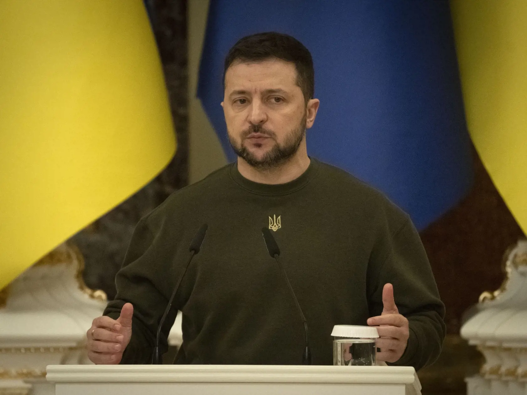 Ukrajinský prezident Volodymyr Zelenskyj