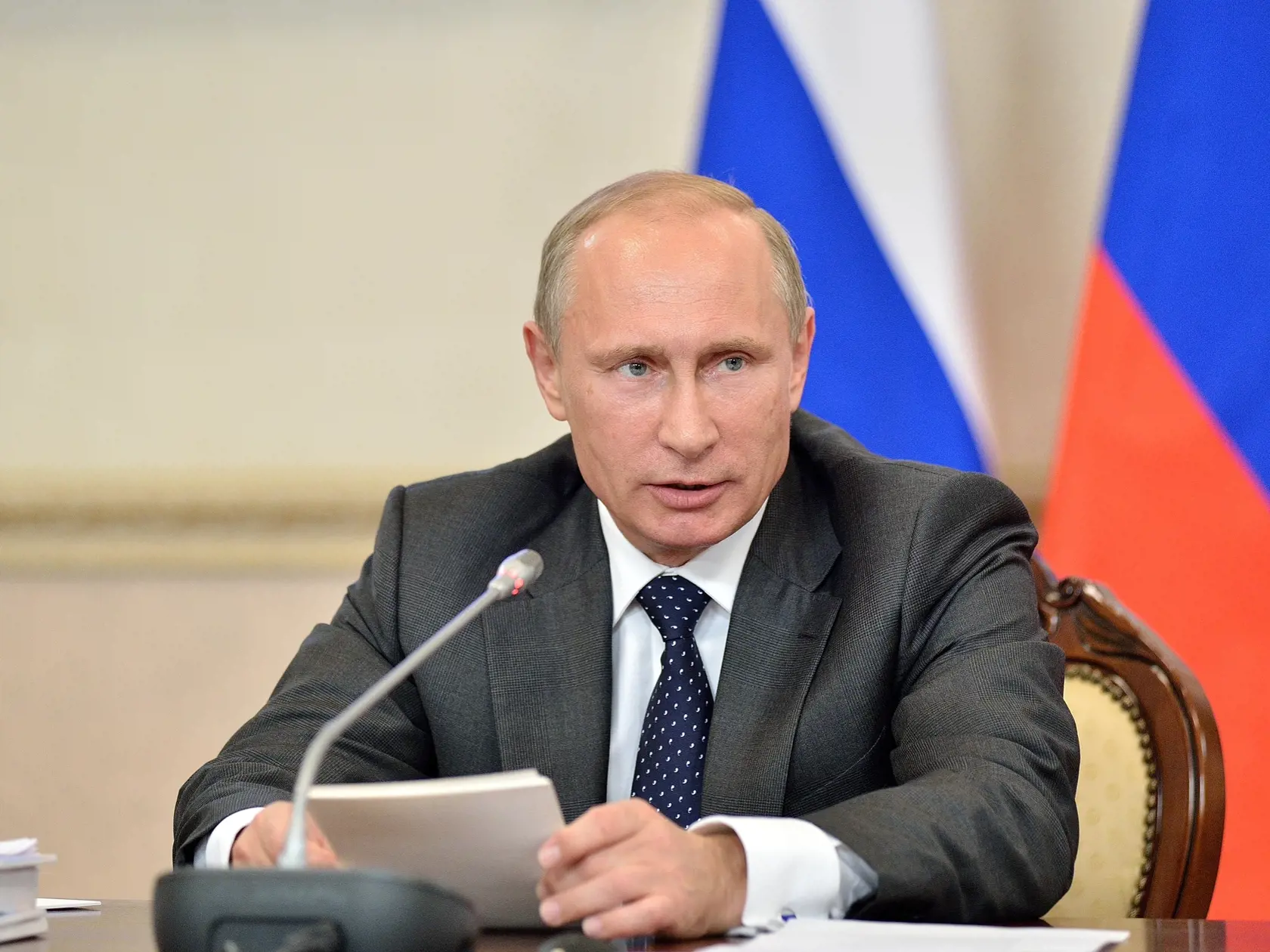 Vladimír Putin - prezident Ruskej federácie