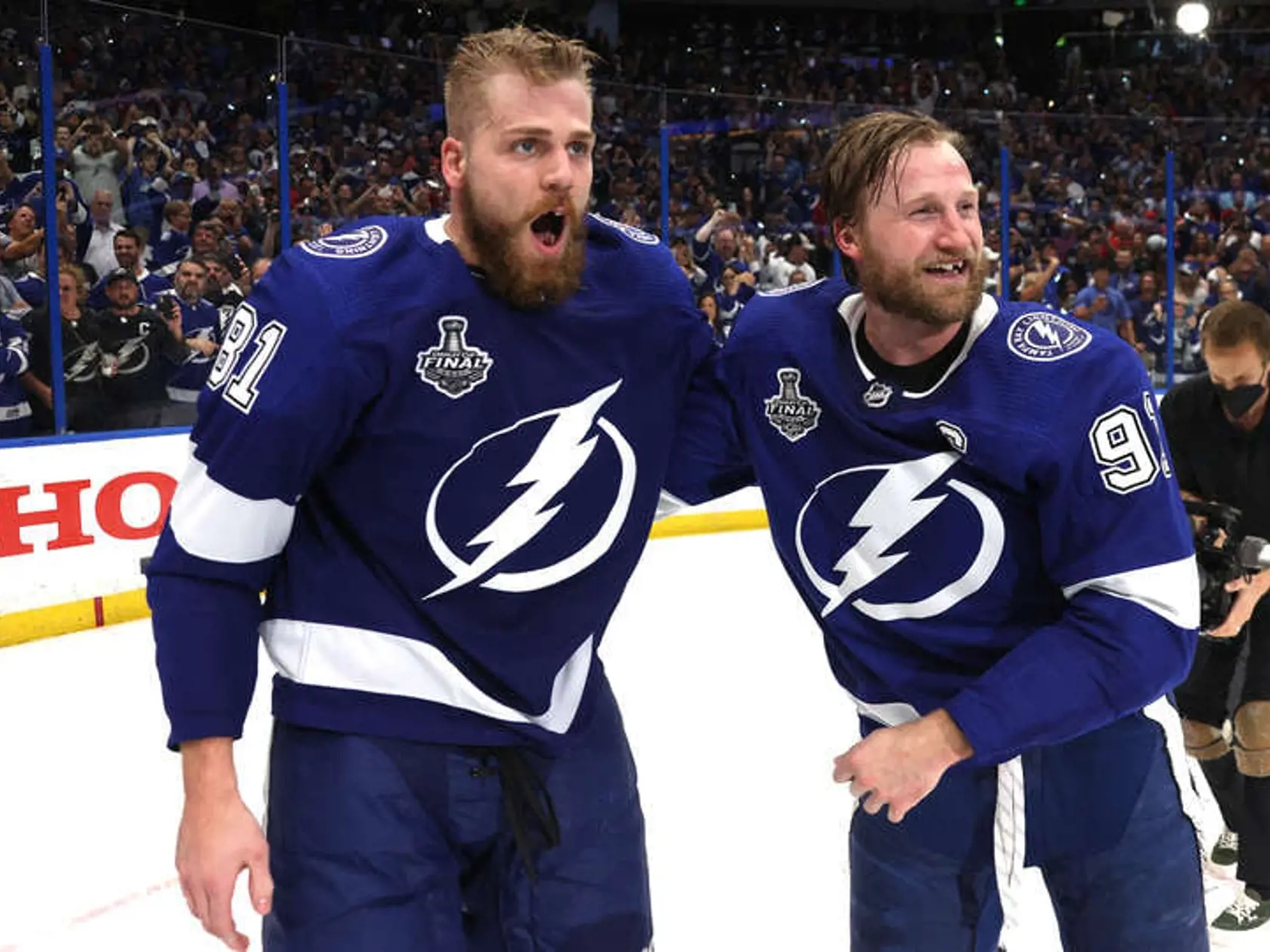 Radosť hráčov klubu Tampa Bay Lightning bola neopísateľná.
