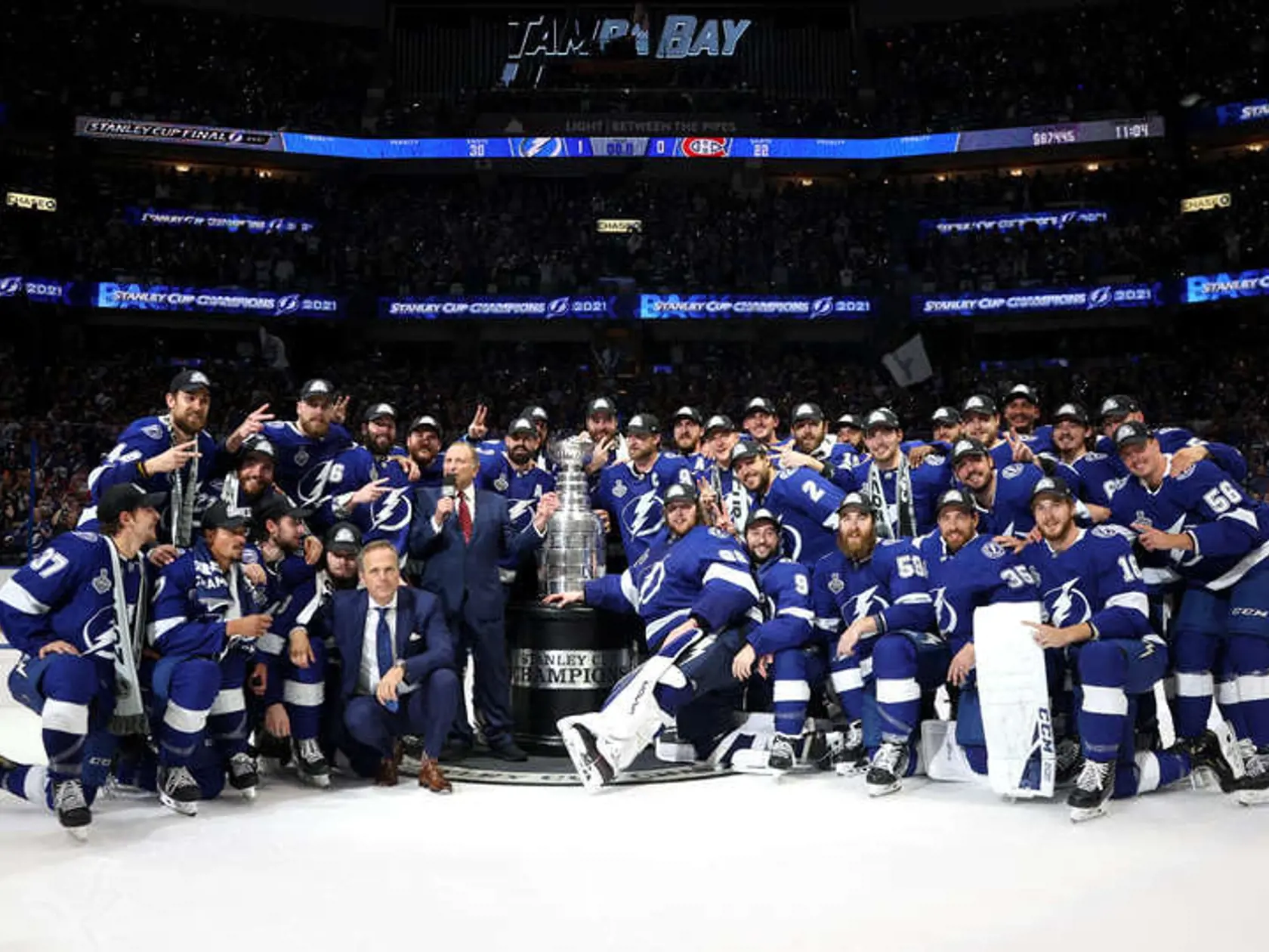 Radosť hráčov klubu Tampa Bay Lightning bola neopísateľná.