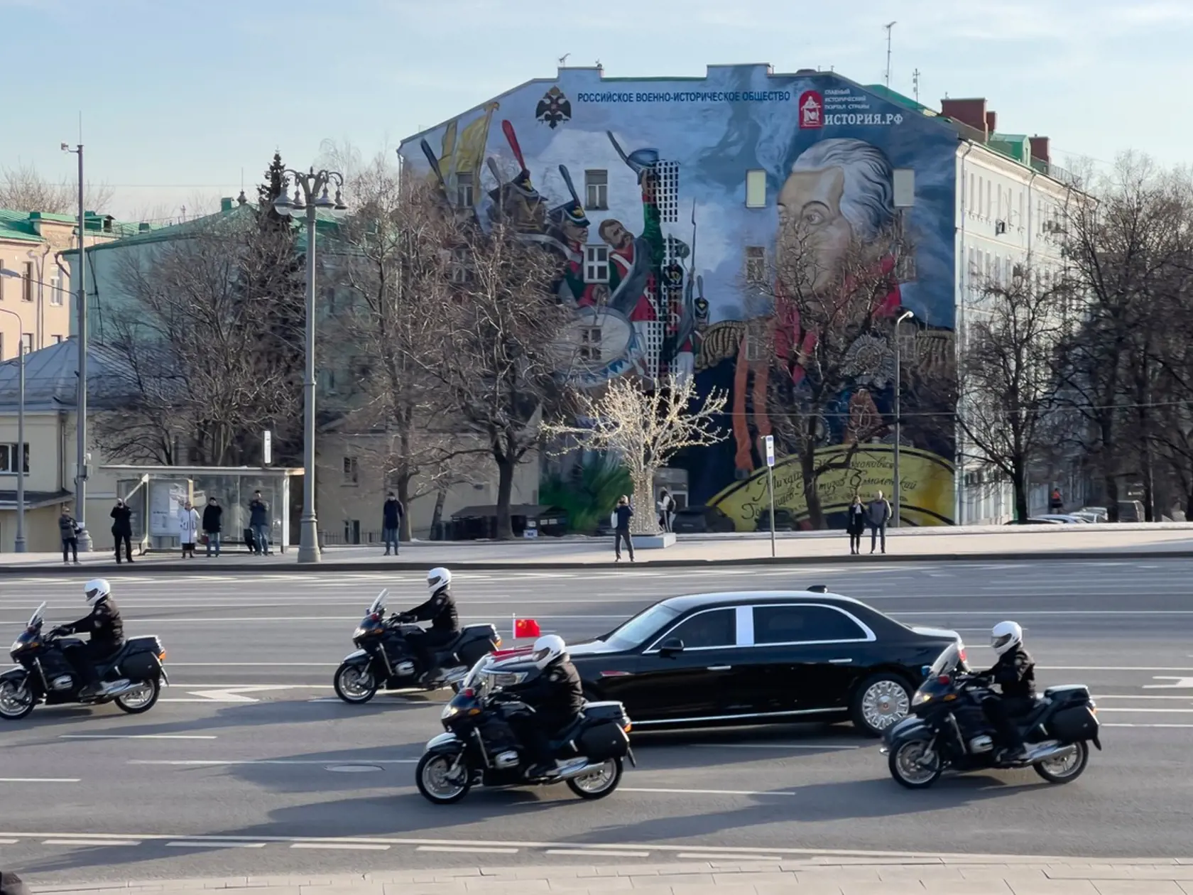 Putin privítal Si Ťin-pchinga, v Kremli 20. marca 2023.