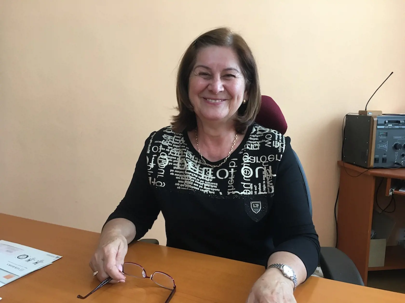 Marcela Pčolinská (66) v úrade.