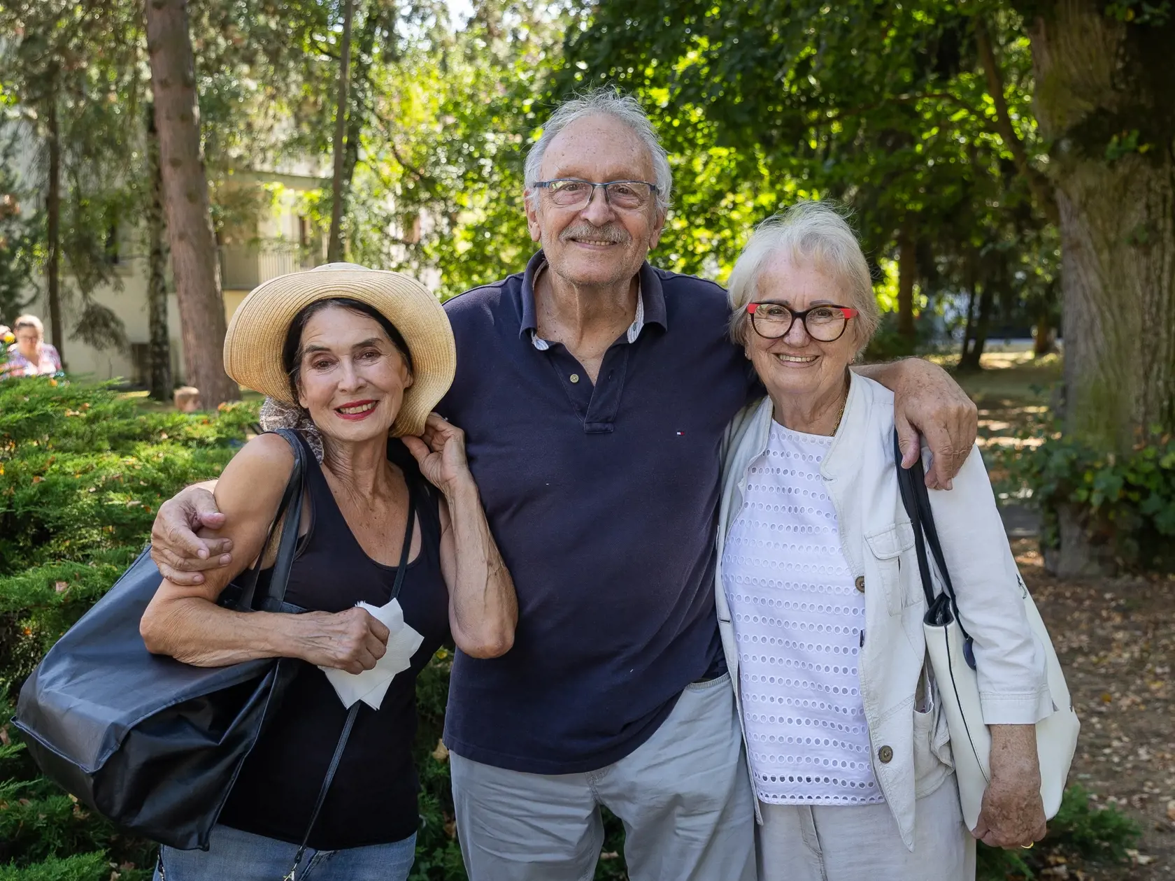 Divadelno-hudobný festival Piešťanské zábaly. Na snímke Zuzana Kocúriková, František Kovár s manželkou. 