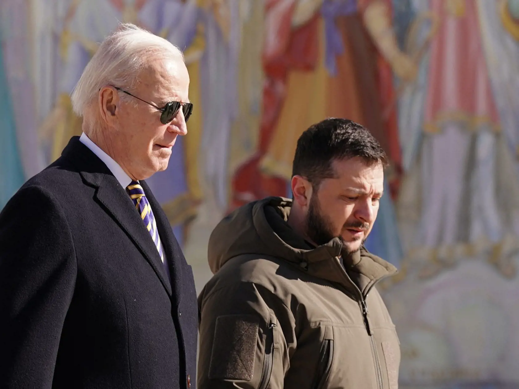 Americký prezident Joe Biden nečakane navštívil Kyjev.