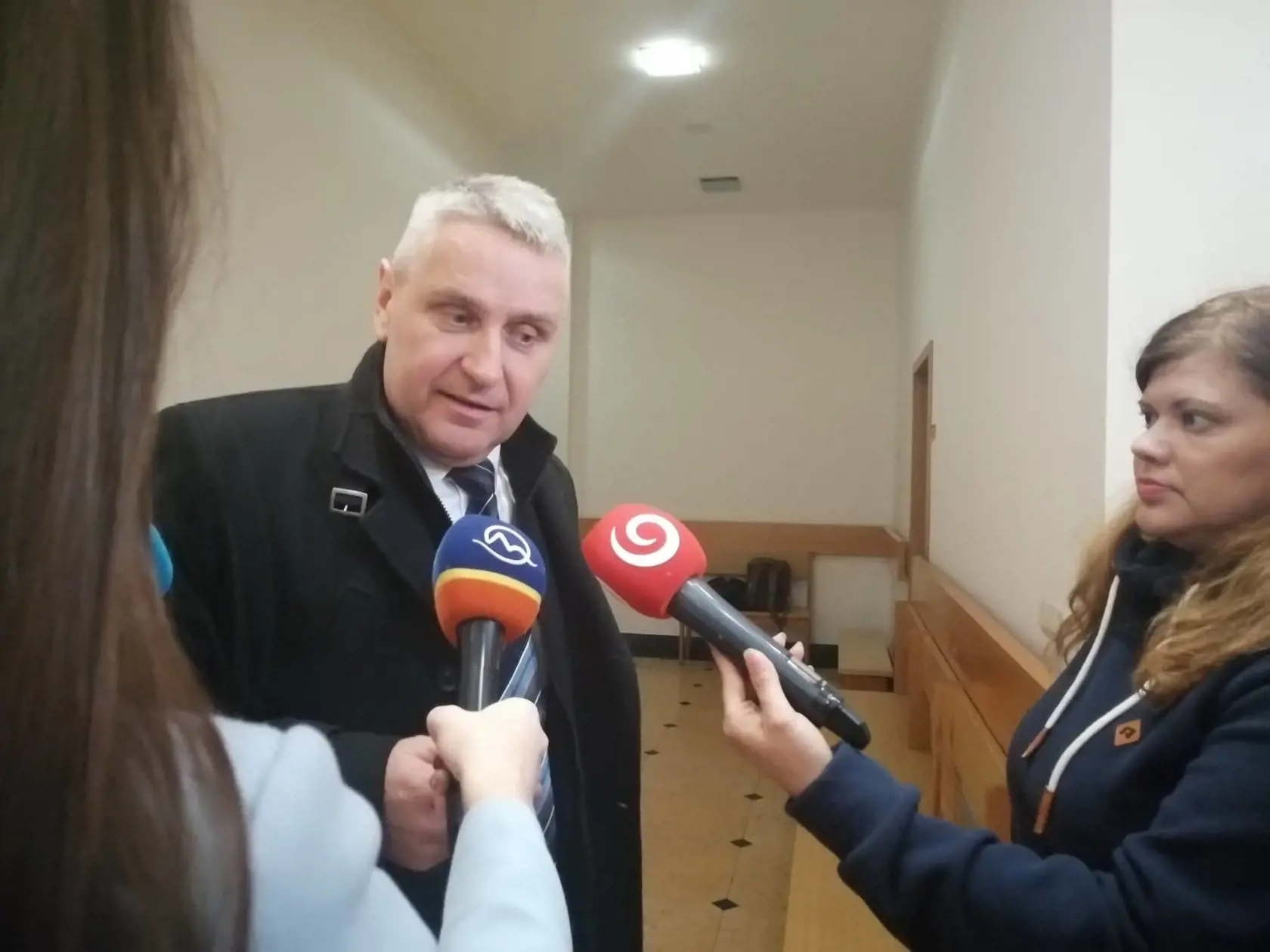 Ján Halaga, obhajca poškodených.