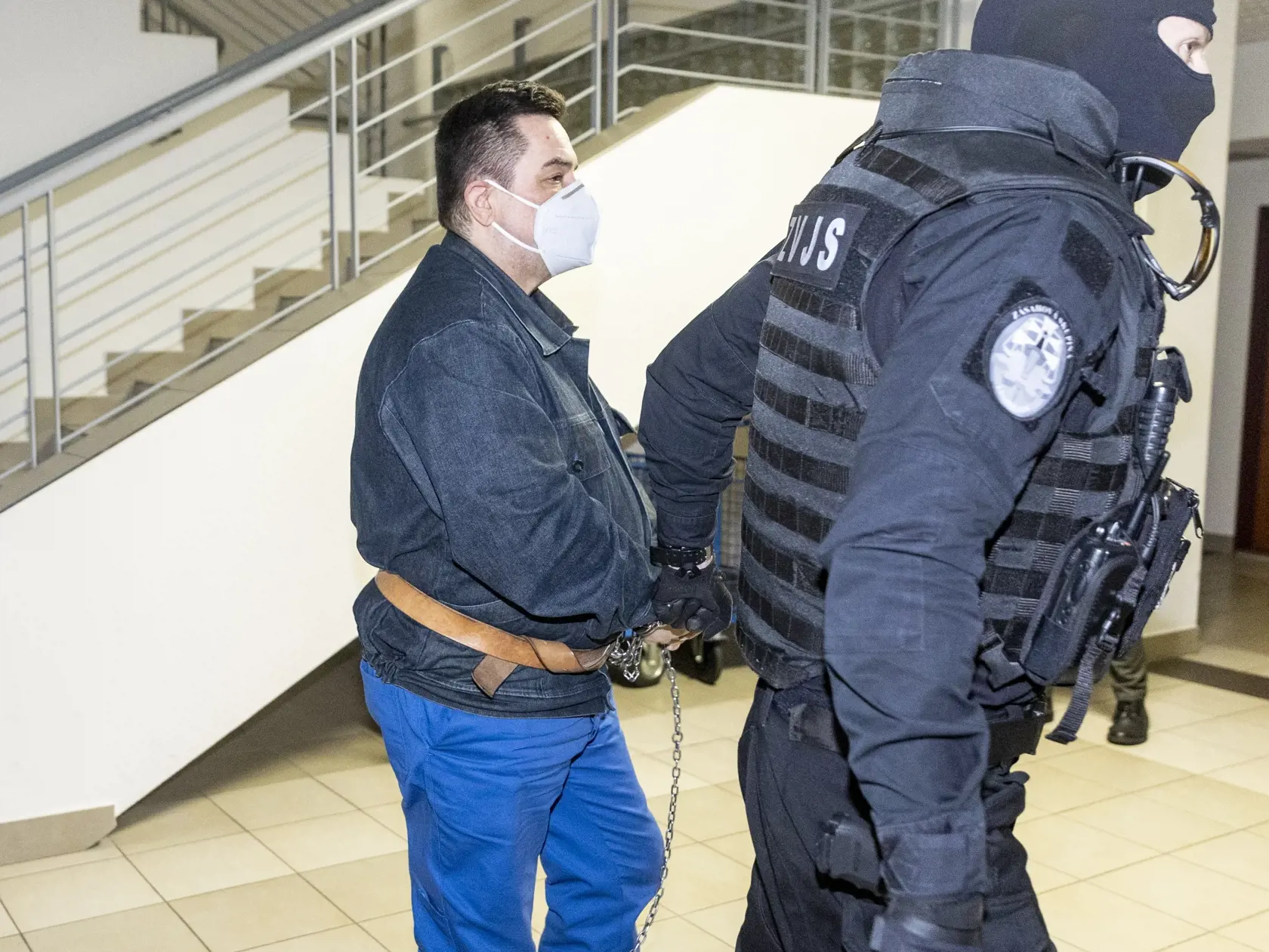 Pojednávanie v prípade vrážd Jána Kuciaka a Martiny Kušnírovej na Špecializovanom trestnom súde v Pezinku. Na snímke je Marián Kočner. 