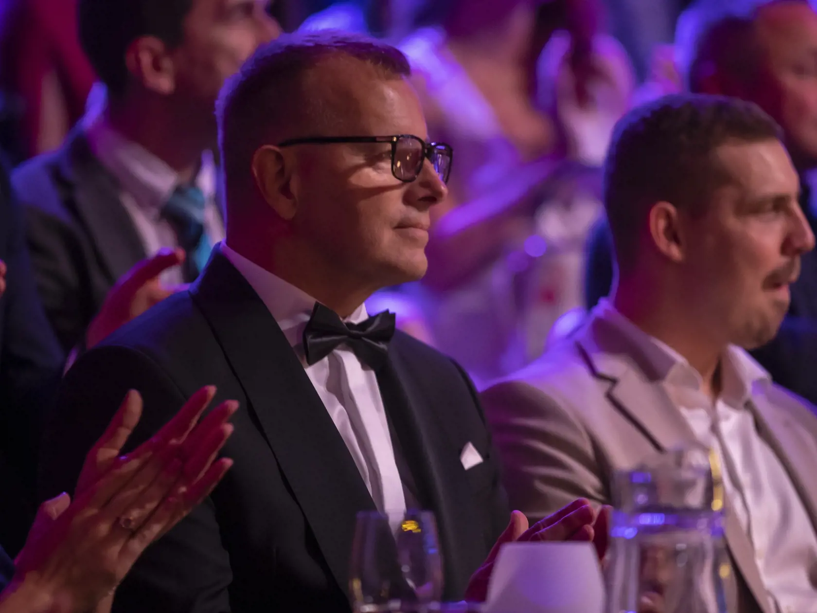 Finale tanečnej televíznej šou Let’s Dance v bratislavskej Inchebe. Na snímke je Boris Kollár.