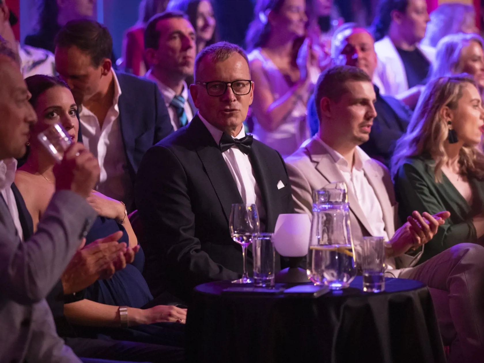 Finale tanečnej televíznej šou Let’s Dance v bratislavskej Inchebe. Na snímke je Boris Kollár a Barbora Richterová