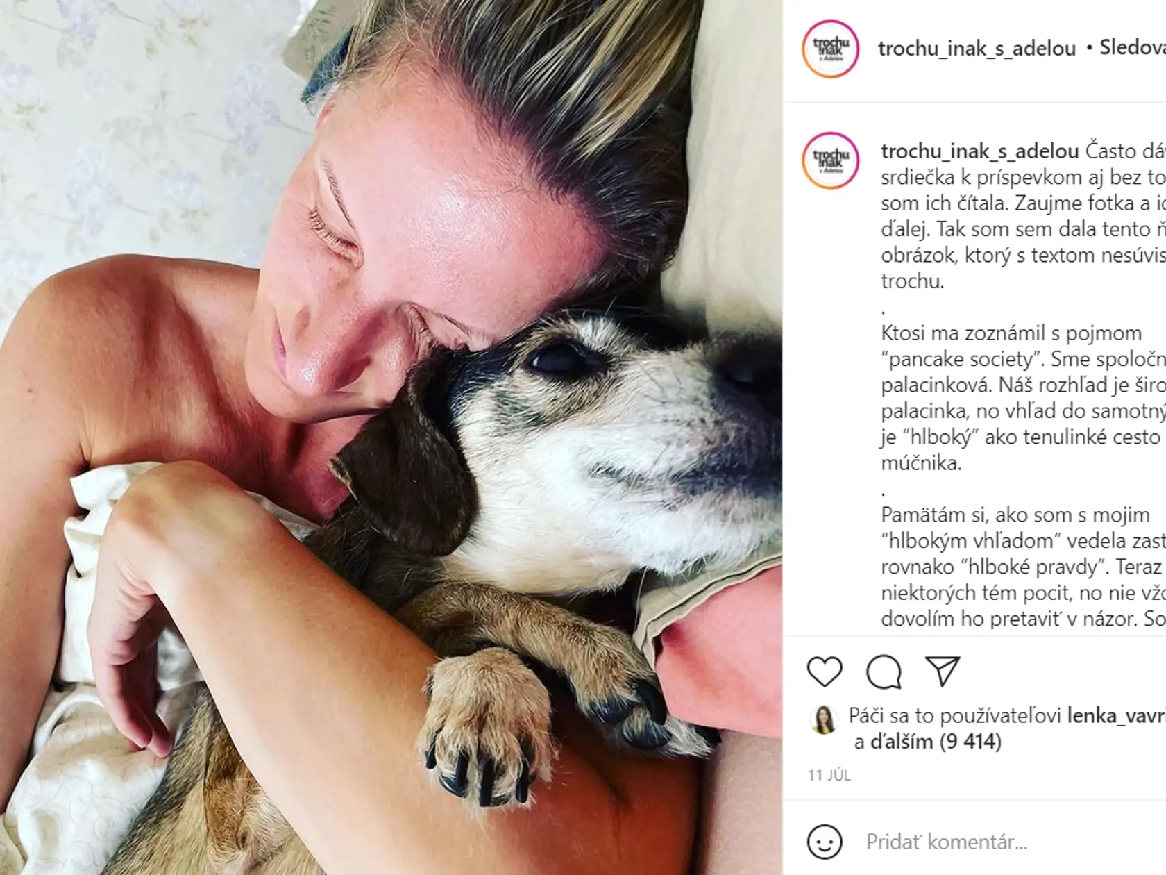 Adela Vinczeová sa ukazuje svetu bez mejkapu. Úplne prirodzená.