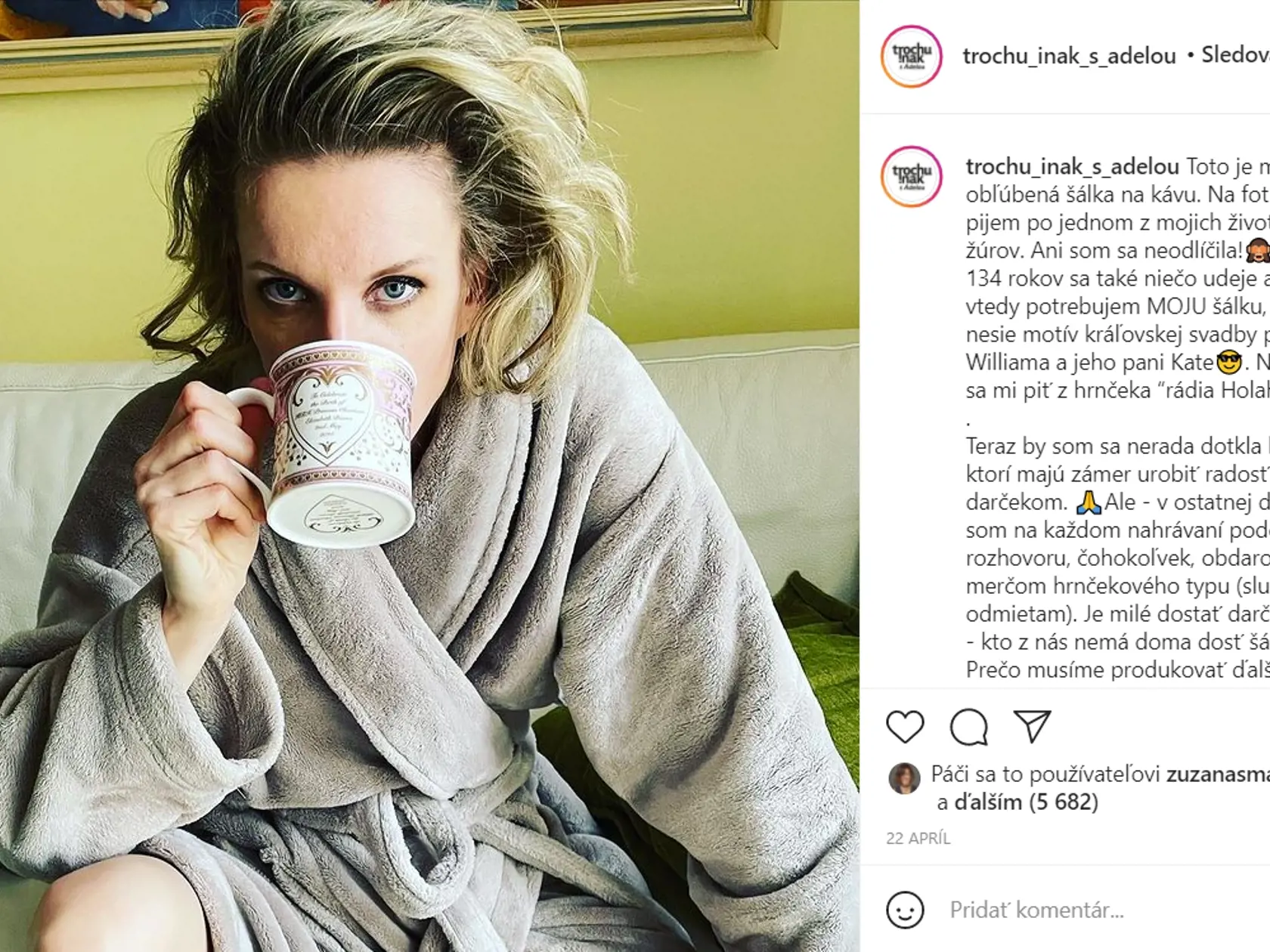 Adela objavila čaro sociálnych sietí a na fotografiách sa ukazuje aj v nie príliš lichotivých pózach.