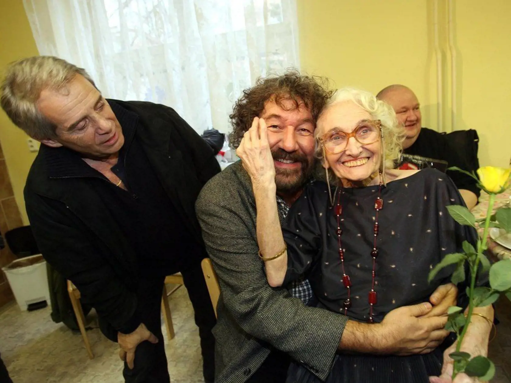 Anna Vejvodová so Zdeňkom Troškom.