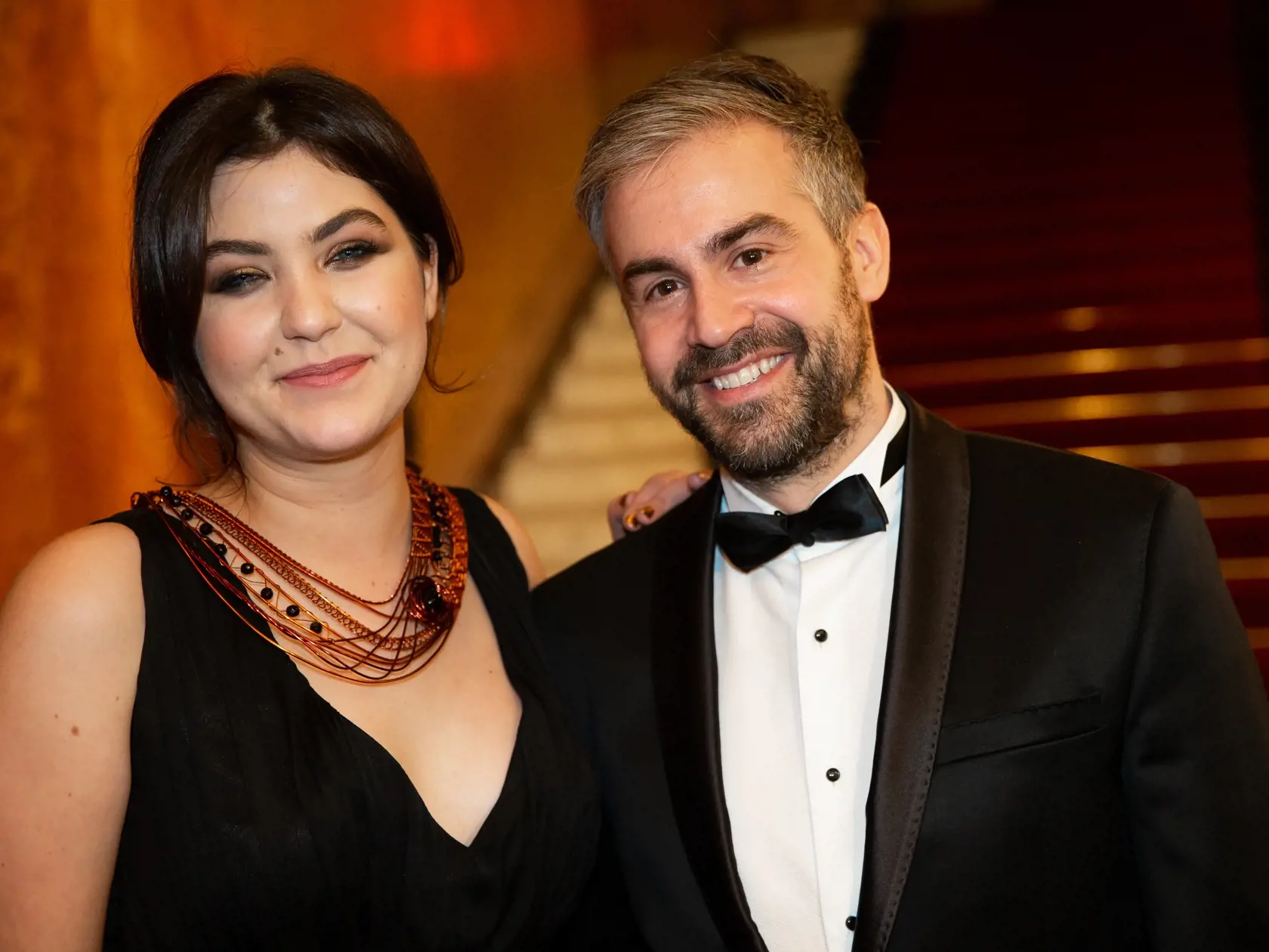 Aleš Mlátilík s expriateľkou Celeste Buckingham.