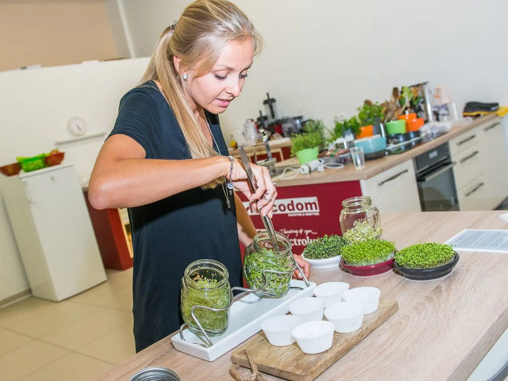 Katka Kopúnová „ klíčky upevňujú imunitu“