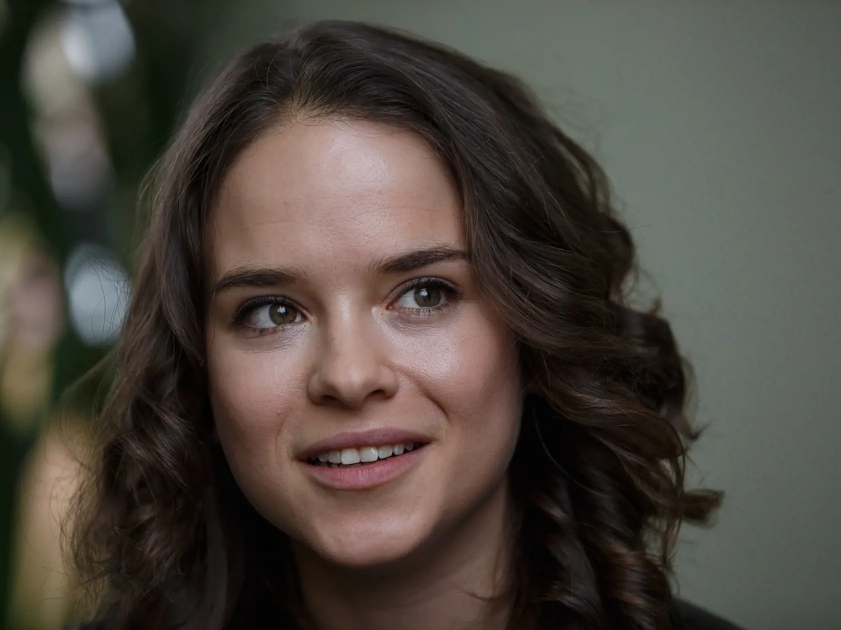 Kristina Svarinska pri rozhovore pre tyzdennik PLUS 7 DNI 