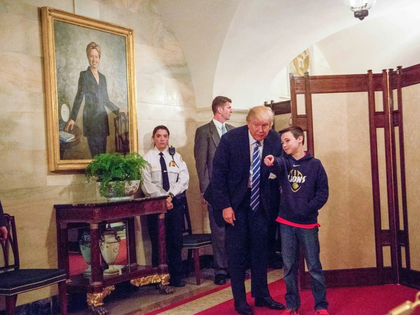 S jedným z nich sa dokonca aj odfotil. 