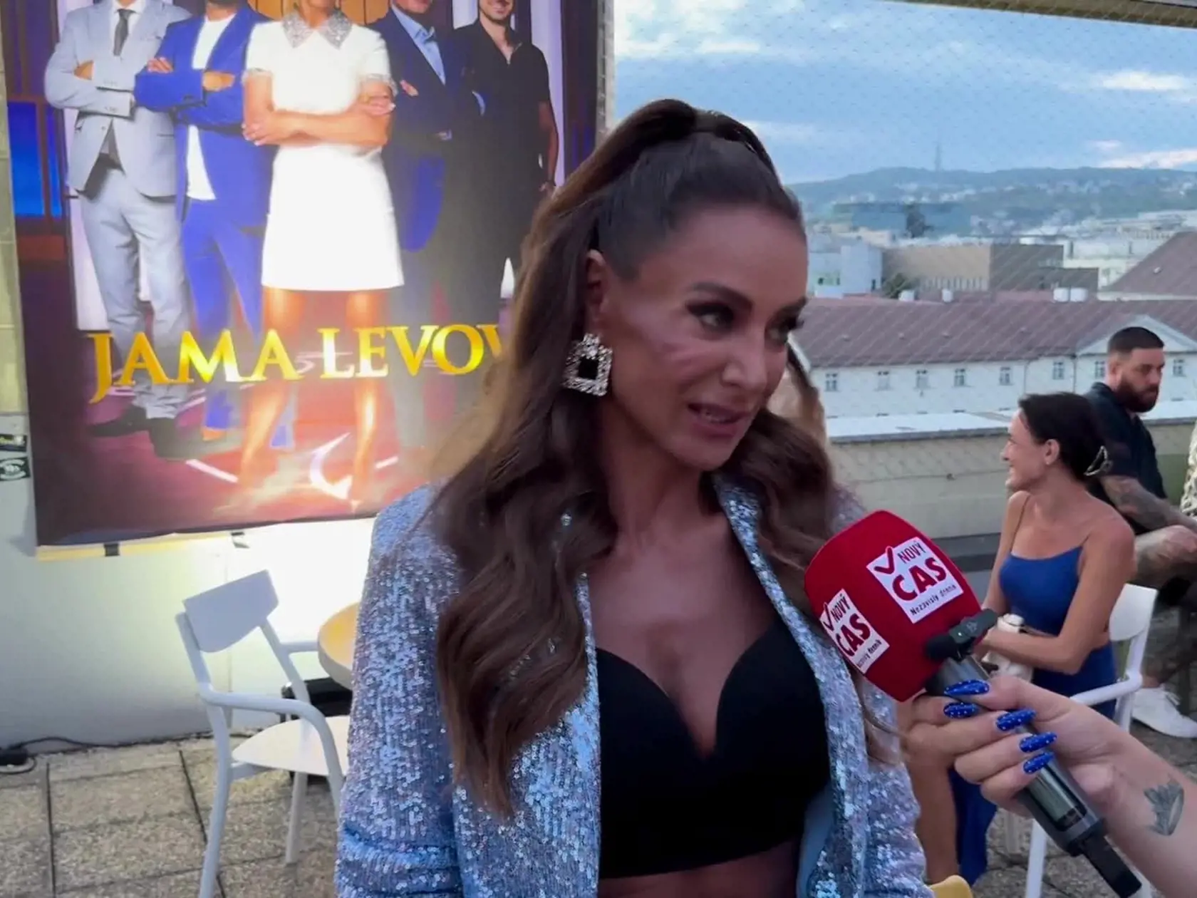 obrazok k videu 2639407: Markíza party 2024:  Zora Czoborová  o svojich psoch / pes
