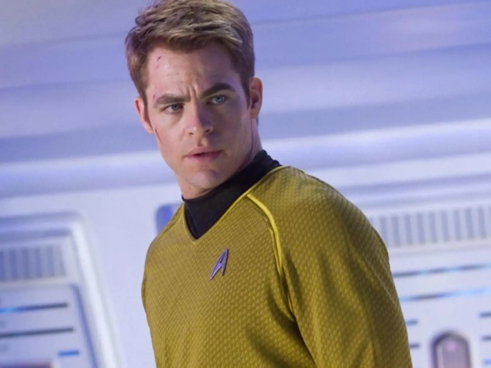 Chris Pine ako kapitán Kirk