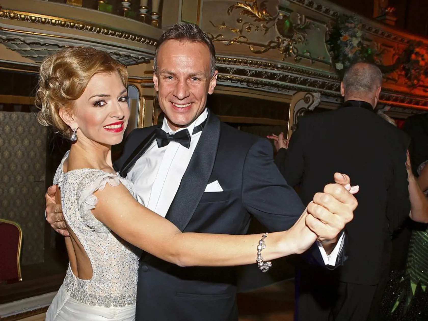 Zlatica Puškárová a Patrik Švajda mali na Plese v opere svoju premiéru.