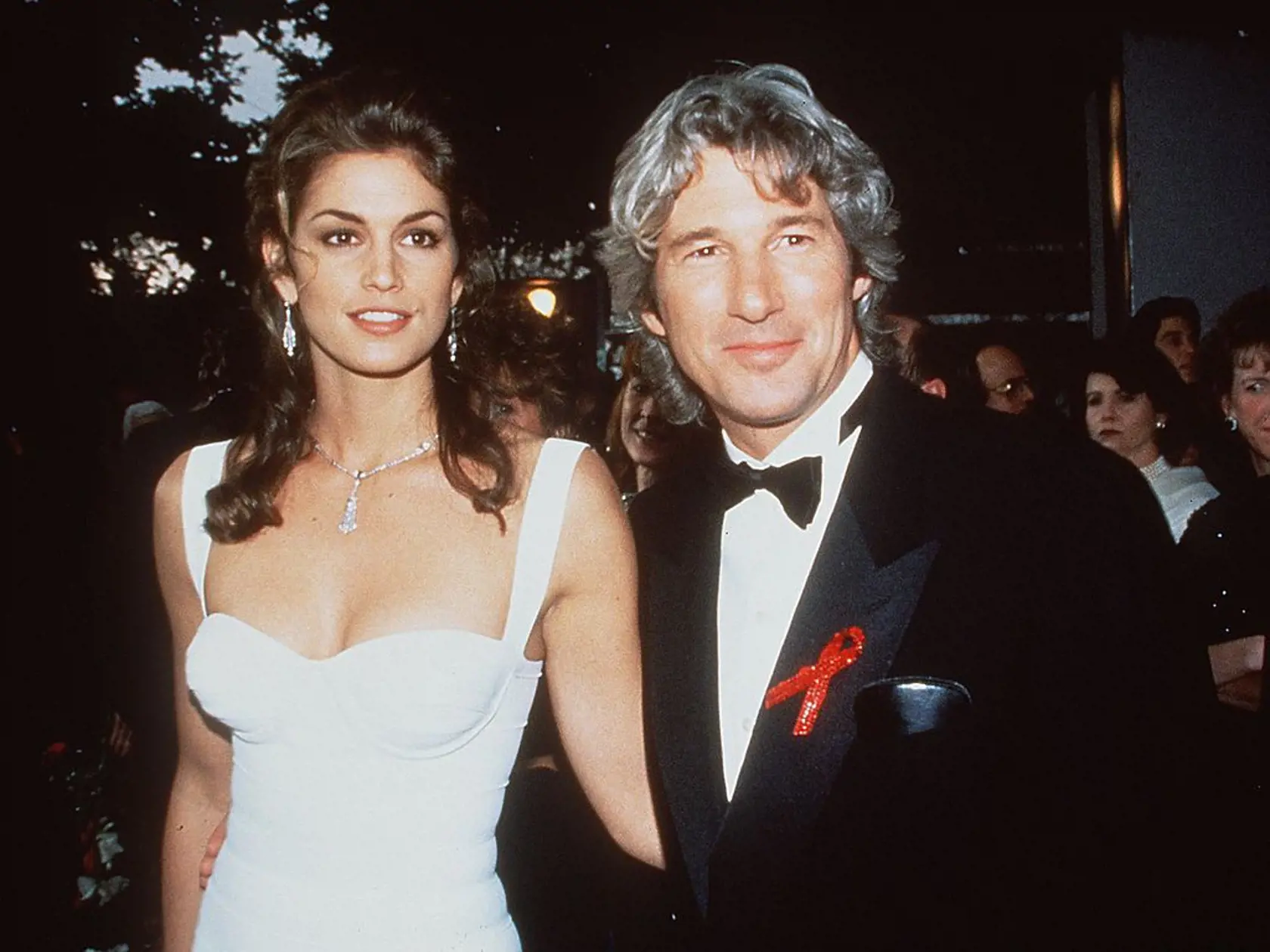 1993 Cindy Crawford and Richard Gere. Stock photo. Photo by Brenda Chase/Online USA, Inc.