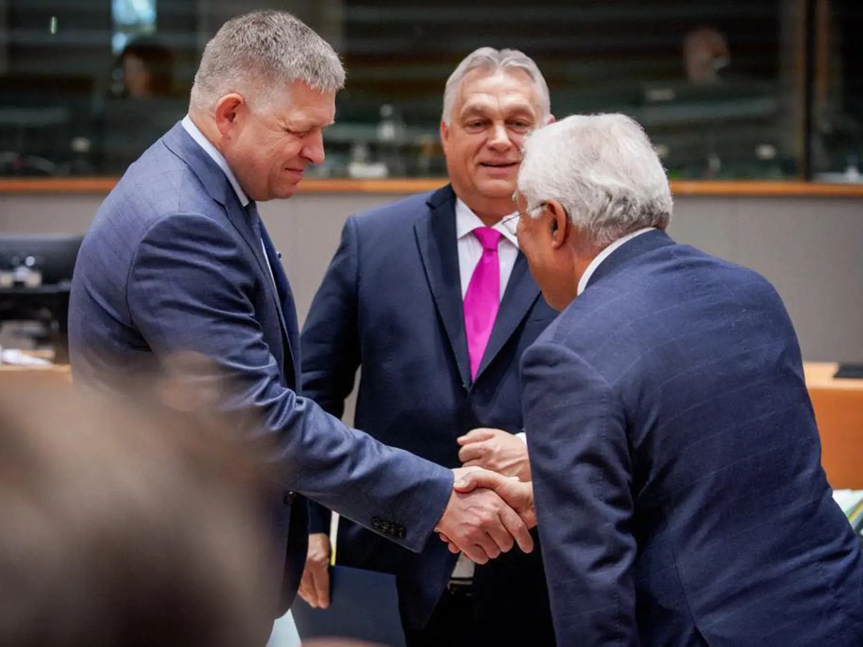 Zasadnutí Európskej rady, ktoré sa konajú 26. a 27. októbra 2023, sa zúčastnil aj Robert Fico.