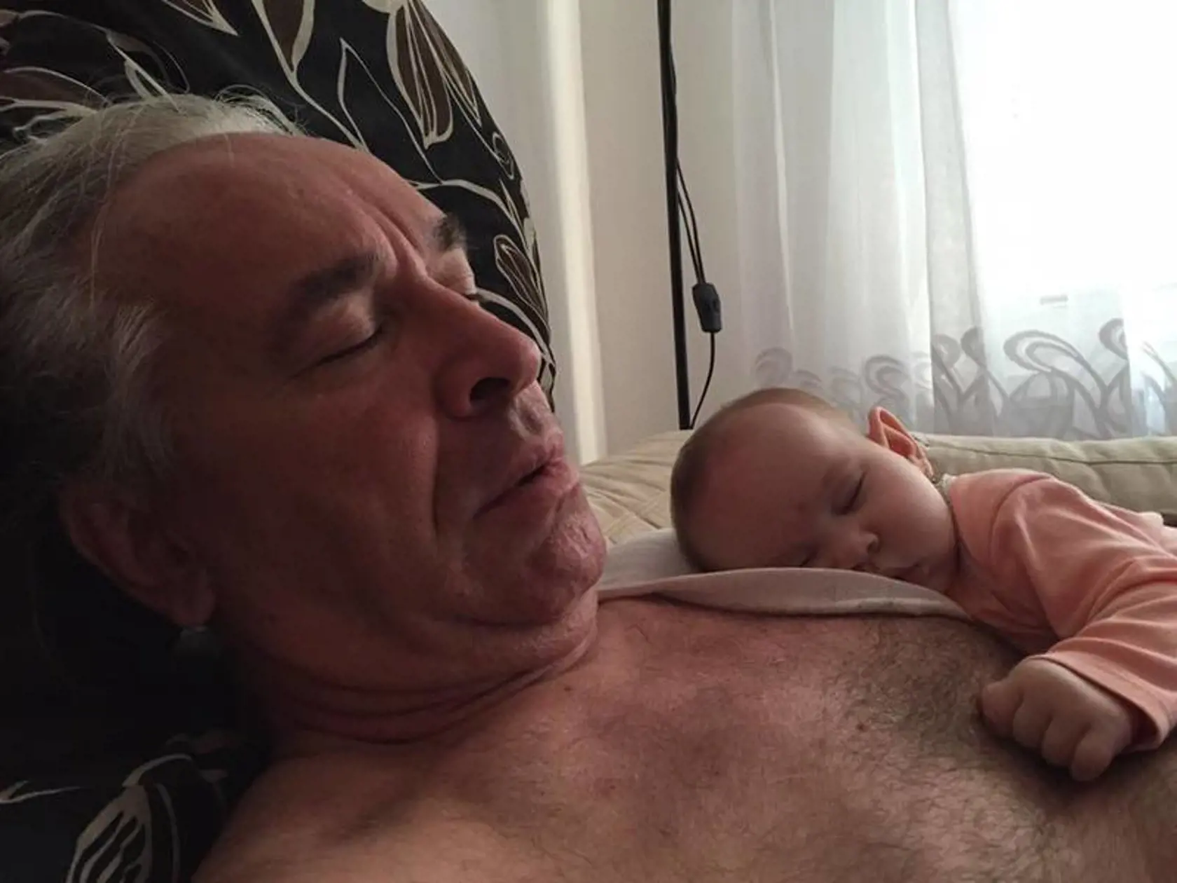 Marián Greksa s dcérkou