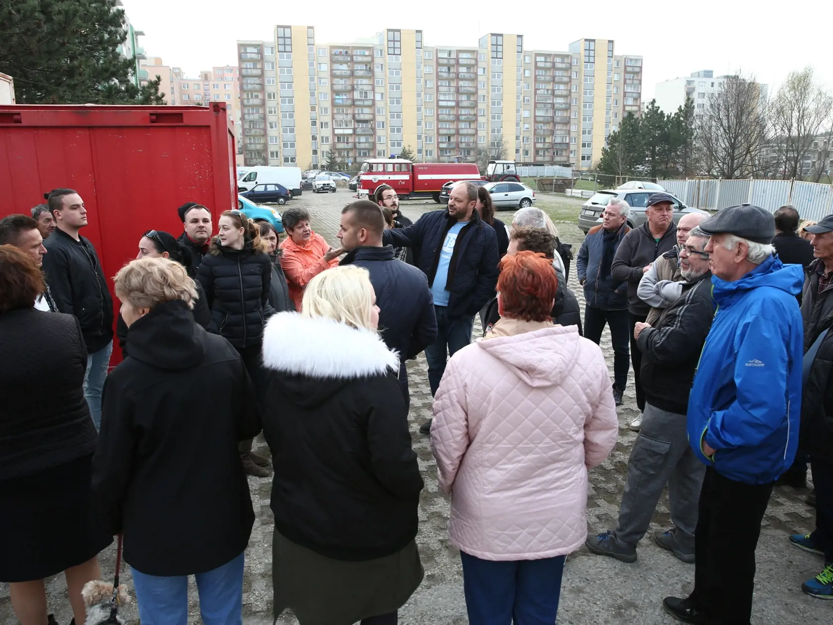 Občania zorganizovali protest.