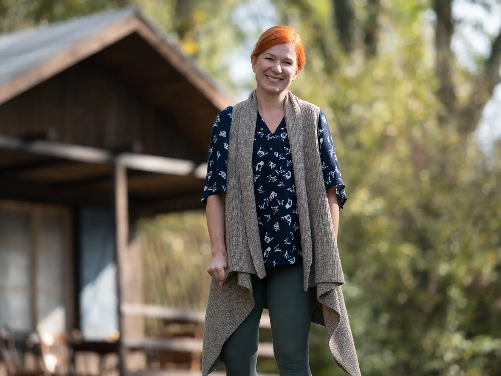 Helena Krajčiová v seriáli Chatári.
