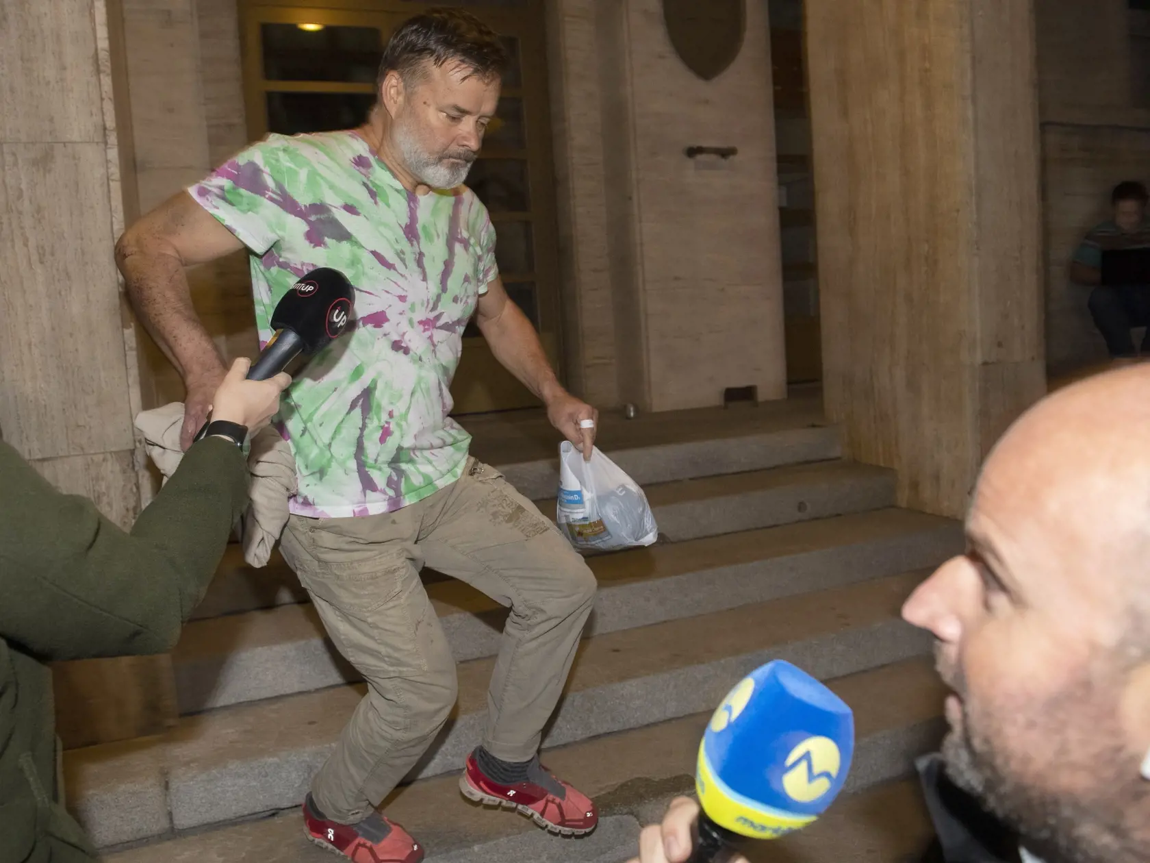 Obvinený Dušan D., ktorý v opitosti spôsobil víkendovú tragickú dopravnú nehodu v centre Bratislavy s piatimi obeťami, bol stíhaný na slobode. FOTO TASR - Martin Baumann