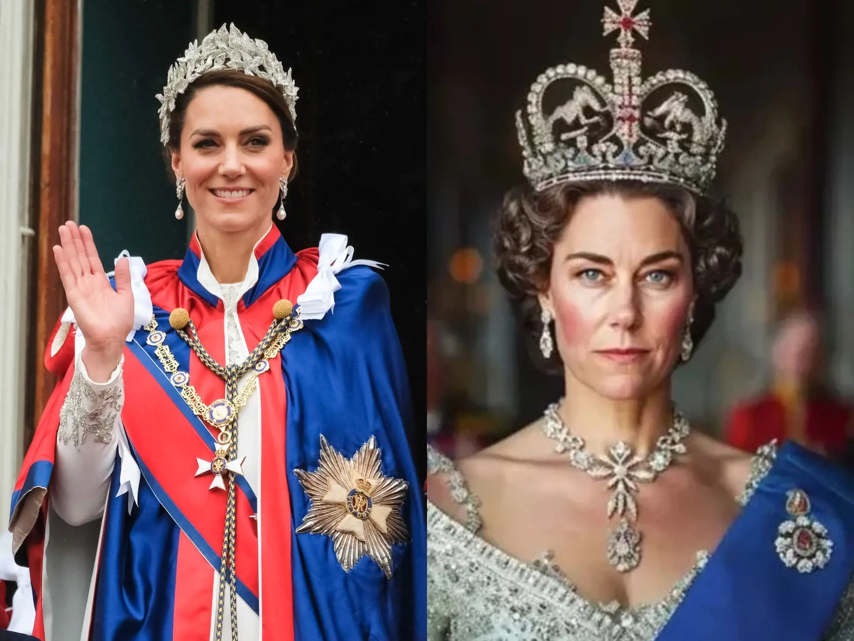 Rok 2054: Kate bude o 30 rokov podľa AI elegantná postaršia kráľovná matka.