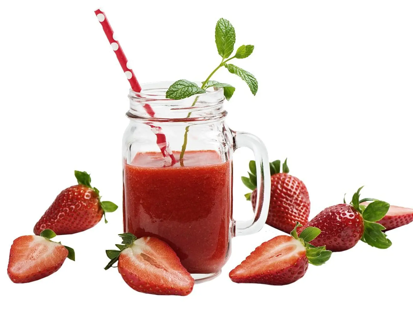 Buď si dopraje špenátový, alebo jahodový  s názvom De-Stress Juice.