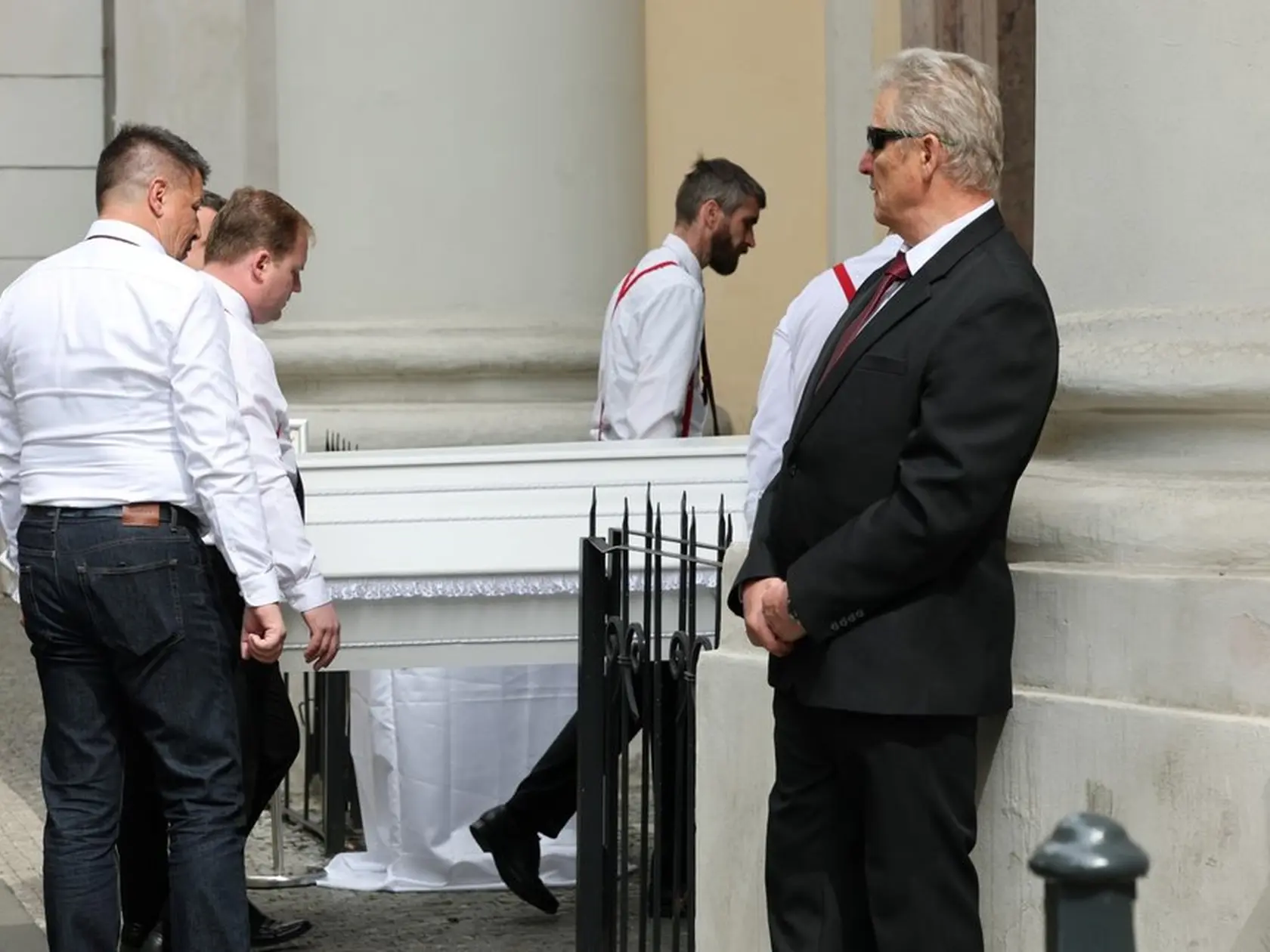 Posledná rozlúčka s Aničkou Slováčkovou.