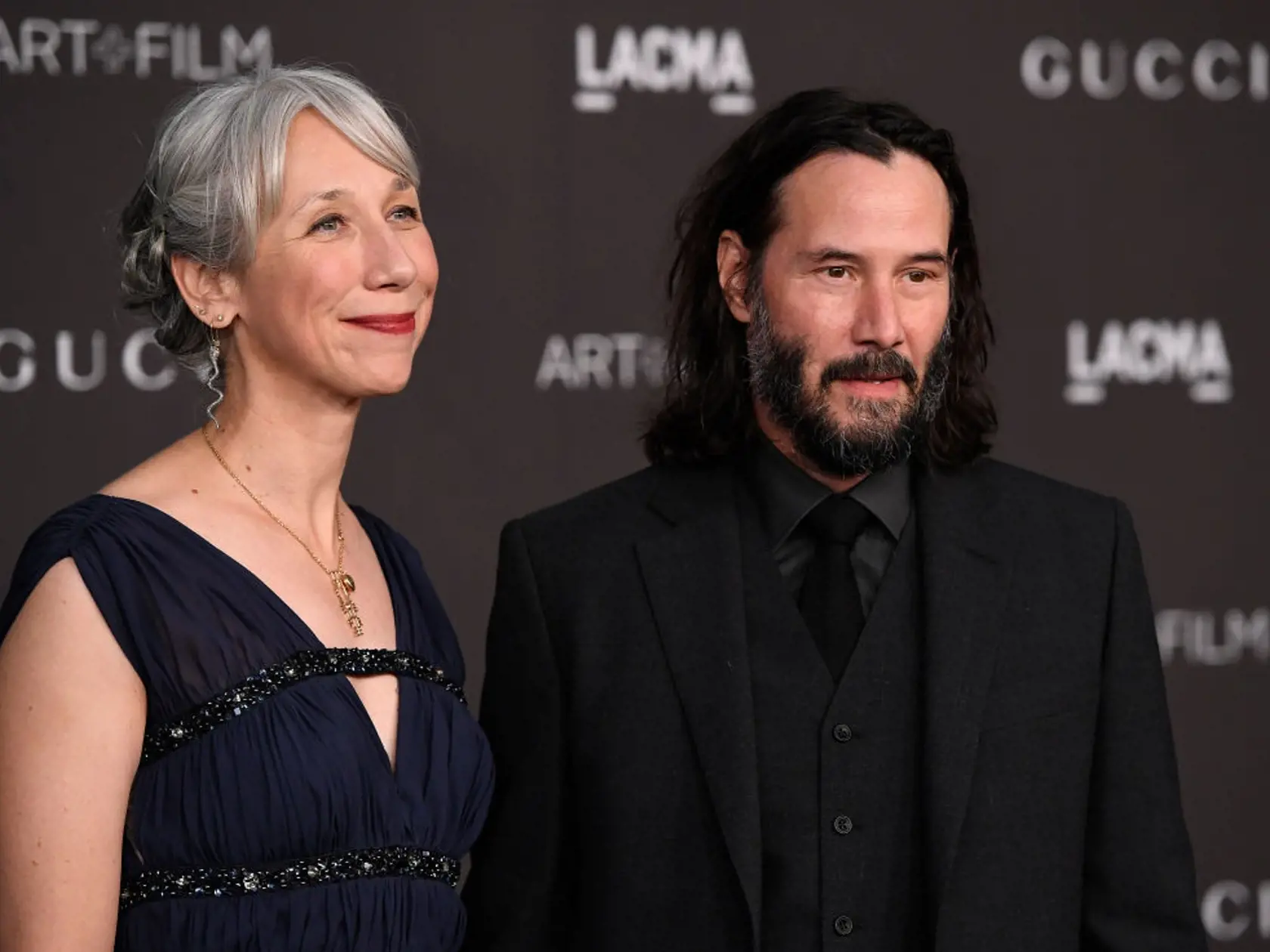 Keanu Reeves a Alexandra Grant