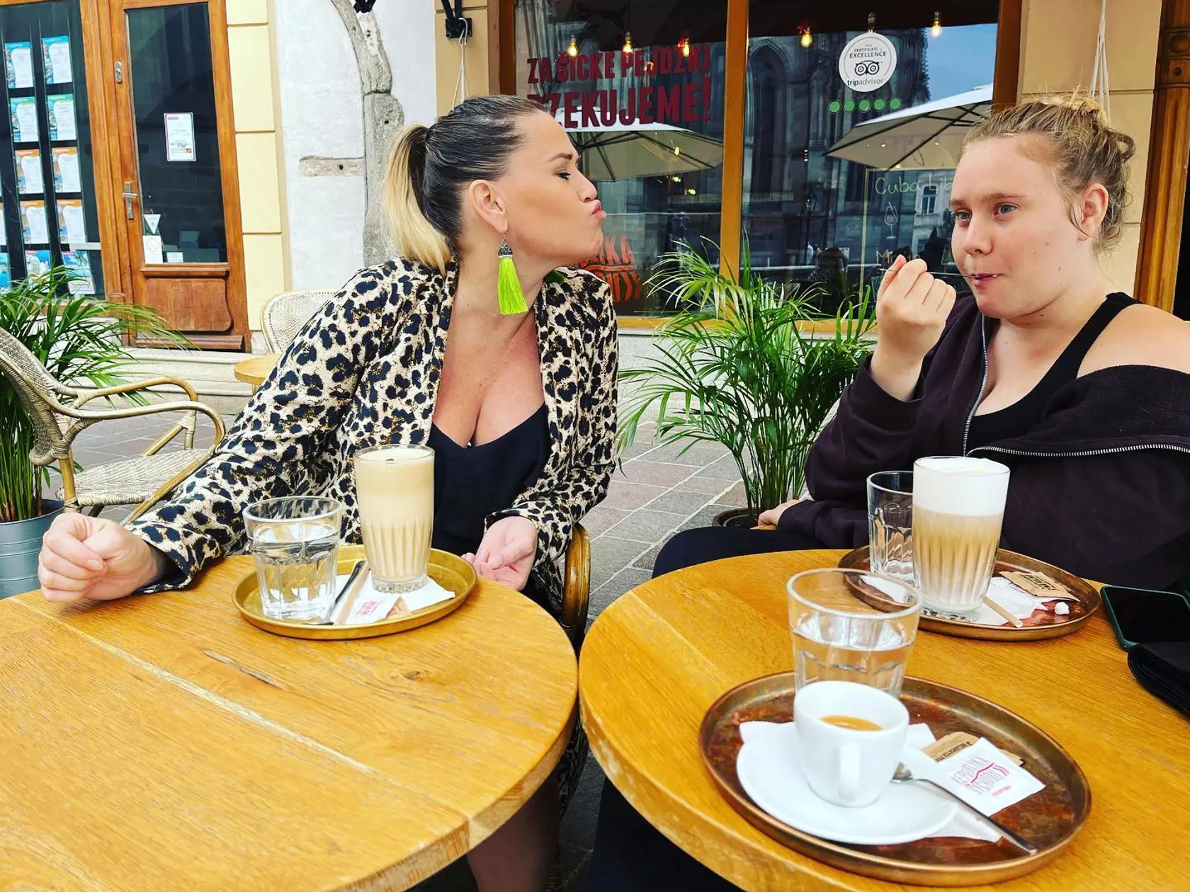 Zuzana Haasová s dcérou Romanou. Tá už riadne vyrástla.
