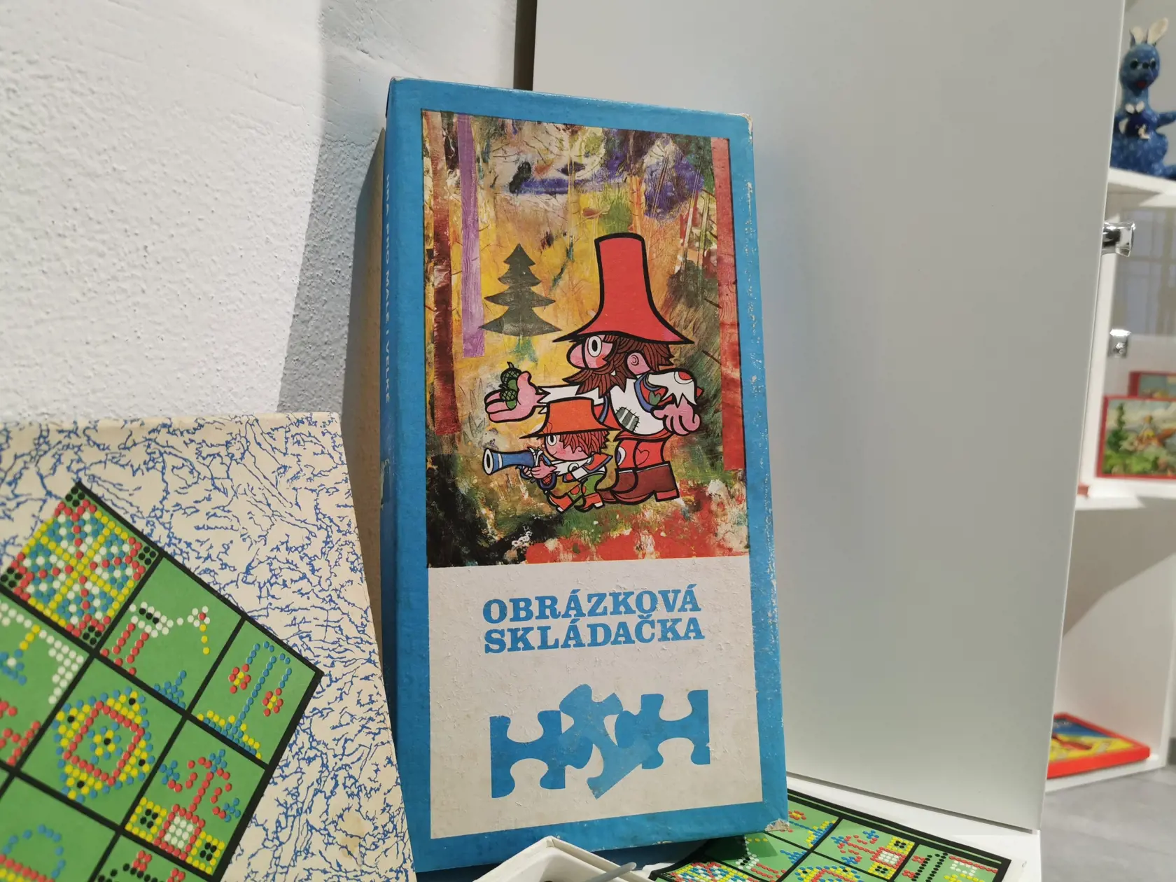 Obrázková rozprávková retro skladačka z osemdesiatych rokov minulého storočia. Dnešné deti by jej hovorili puzzle.