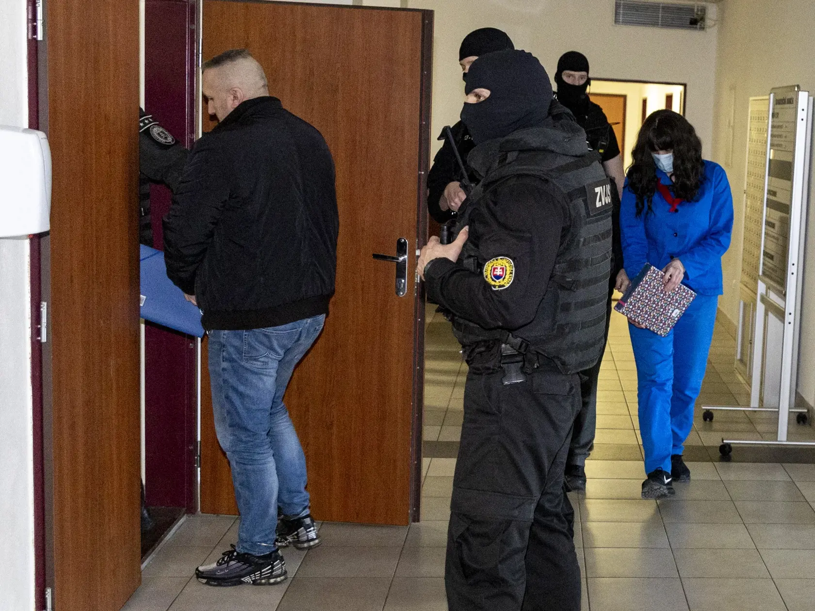 Pojednávanie v prípade vrážd Jána Kuciaka a Martiny Kušnírovej na Špecializovanom trestnom súde v Pezinku. Na snímke je Alena Zsuzsová. 