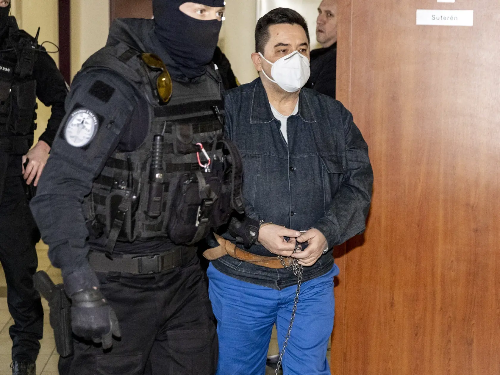 Pojednávanie v prípade vrážd Jána Kuciaka a Martiny Kušnírovej na Špecializovanom trestnom súde v Pezinku. Na snímke je Marián Kočner. 