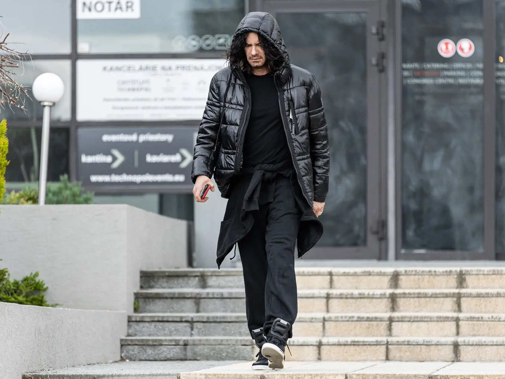 Mario Cimarro pred tréningom na tanečnú šou Let's Dance v Bratislave. 