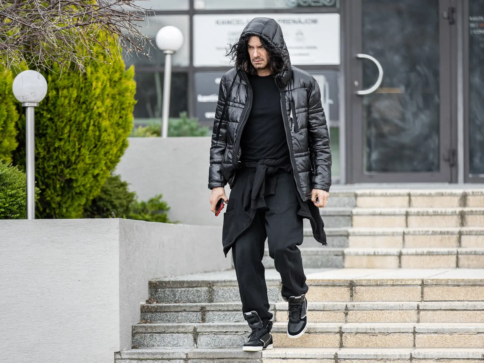 Mario Cimarro pred tréningom na tanečnú šou Let's Dance v Bratislave. 