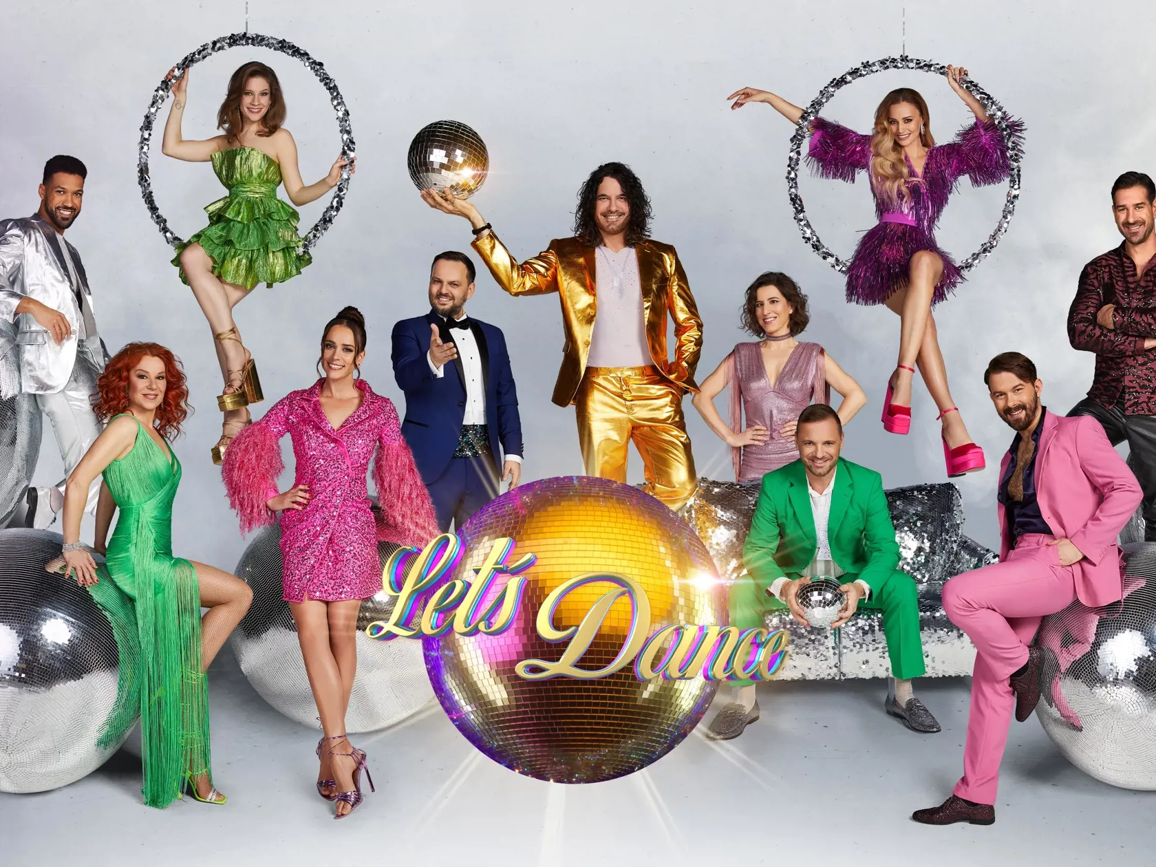 Kompletná zostava aktuálnych účinkujúcich ôsmej série Let´s Dance.