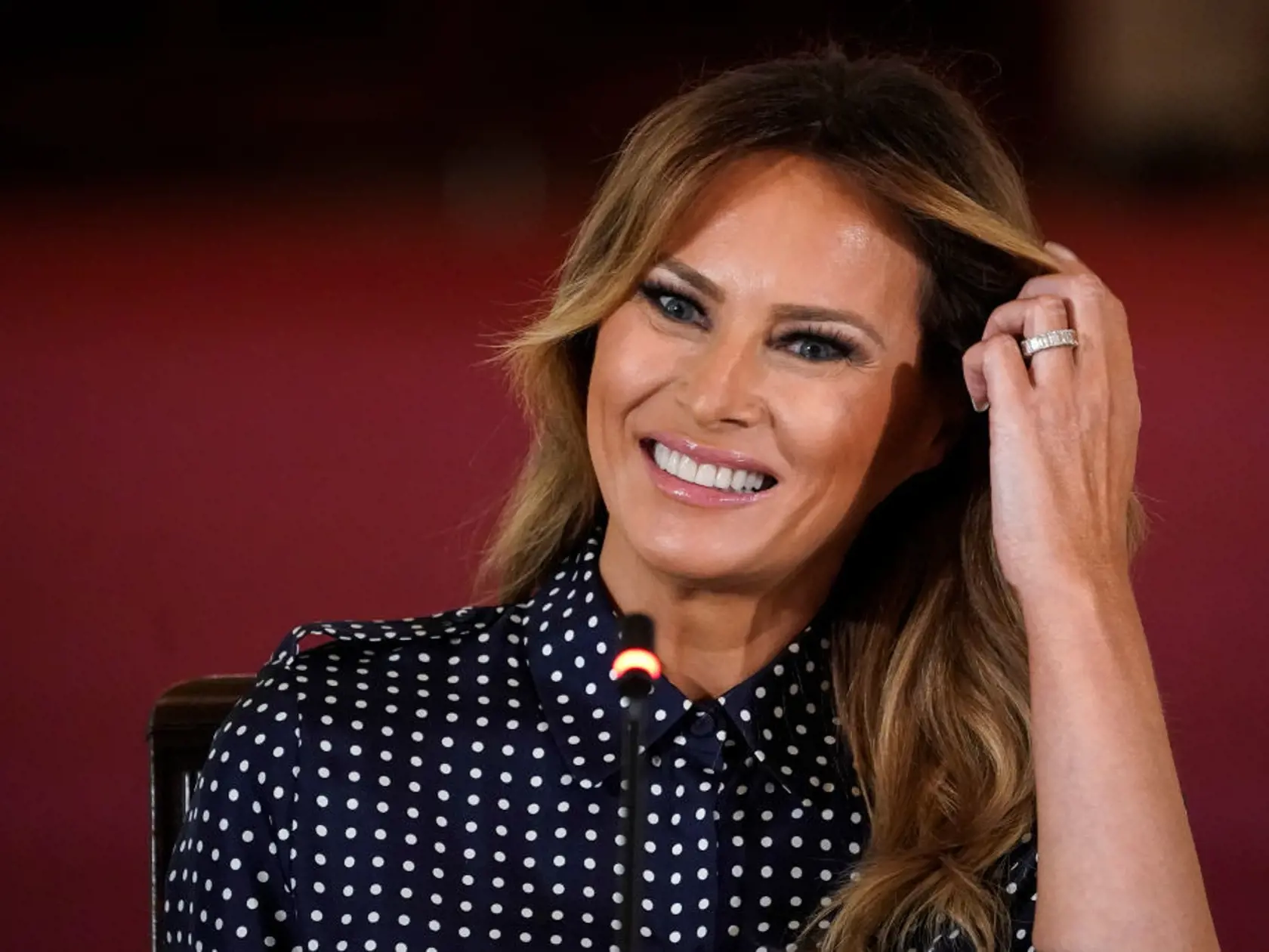 First Lady Melania Trump.
