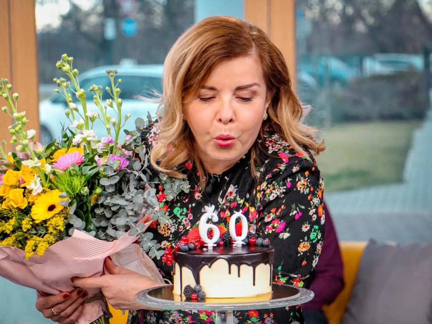Február 2022: Zuzka Tlučková oslávila narodeniny aj v Teleráne.