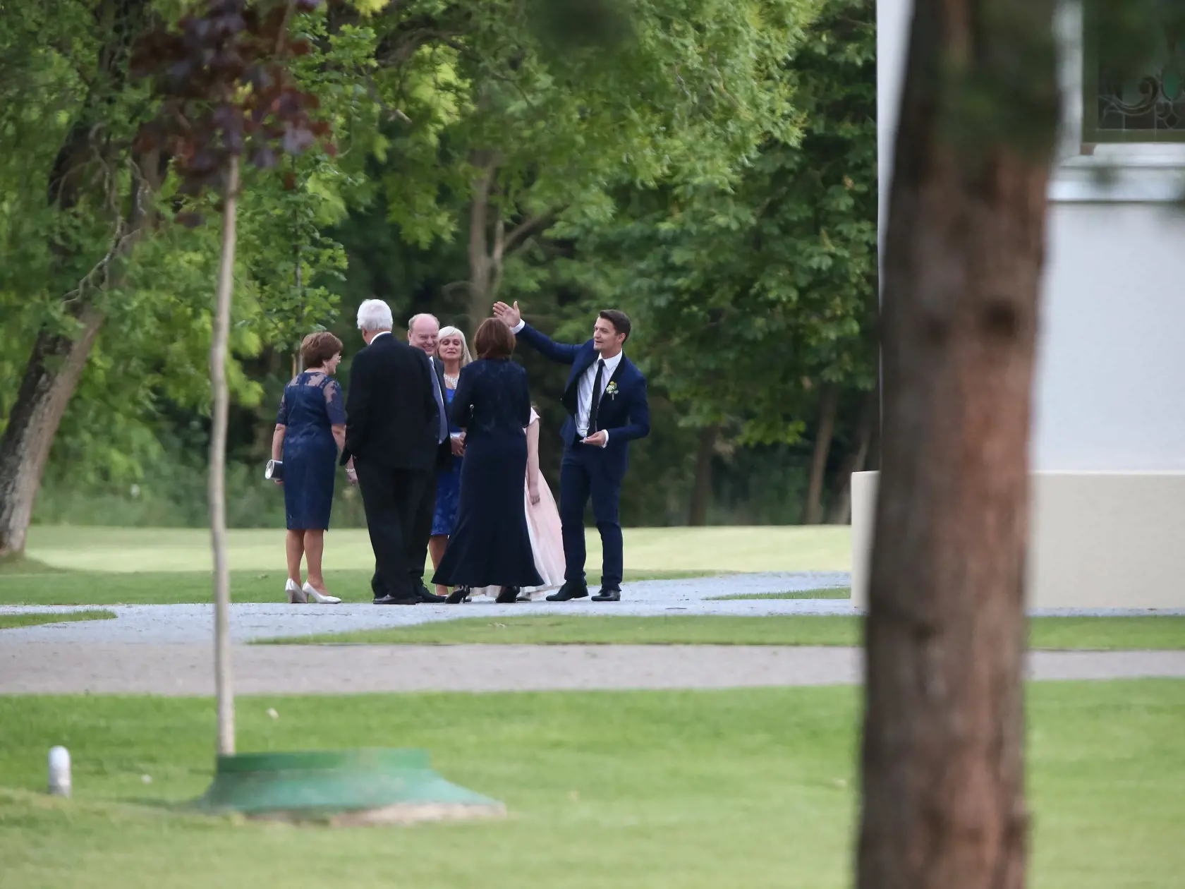 Svadba Adely Banasovej a Viktora Vinczeho v Tomasovskom kastieli