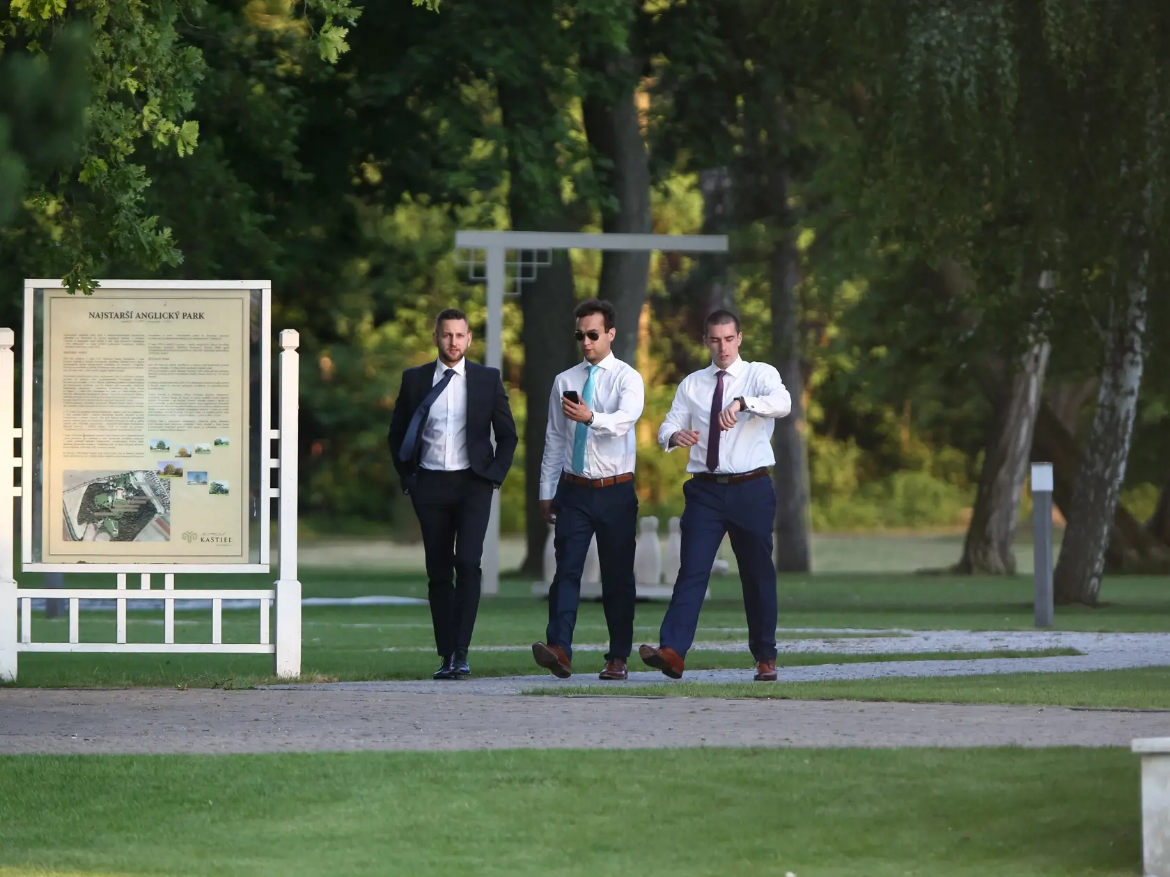 Svadba Adely Banasovej a Viktora Vinczeho v Tomasovskom kastieli